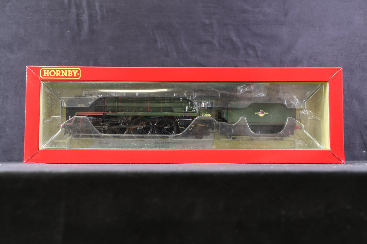 Hornby OO R3643 Britannia Class &#39;Anzac&#39; &#39;70046&#39; BR Green L/C