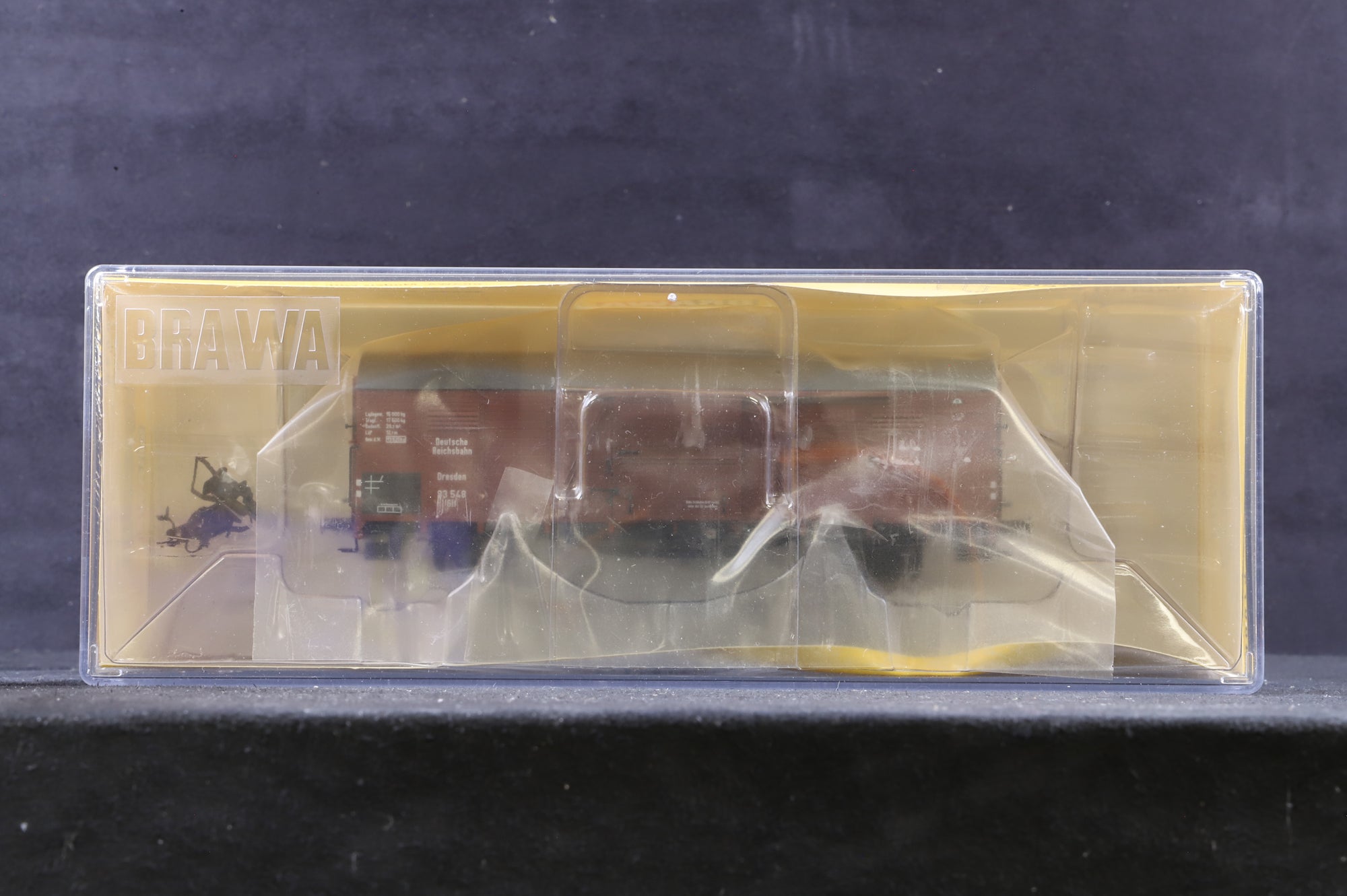 Brawa HO Rake of 3 Ged. Guterwagens, Inc. 48674, 675 & 683