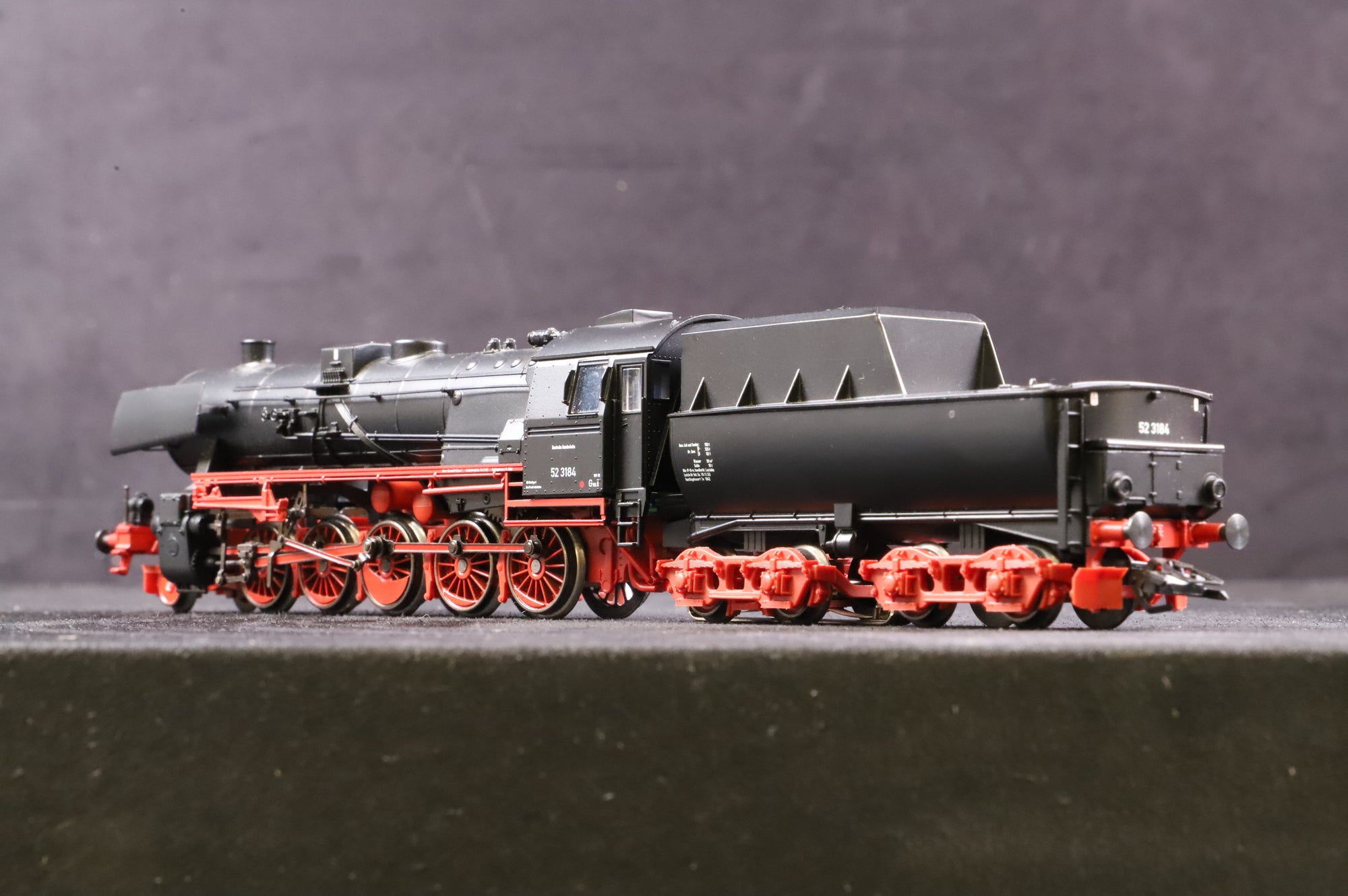 Marklin HO 37150 Dampflokomotive BR 52 DB, Ep.III, MFX Sound - Untested