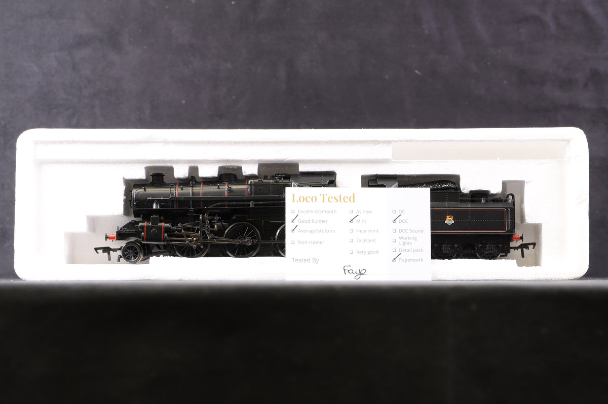 Bachmann OO 32-586DC Ivatt Class 4 2-6-0 &#39;43154&#39; With Tablet Catcher E/C, DCC Fitted