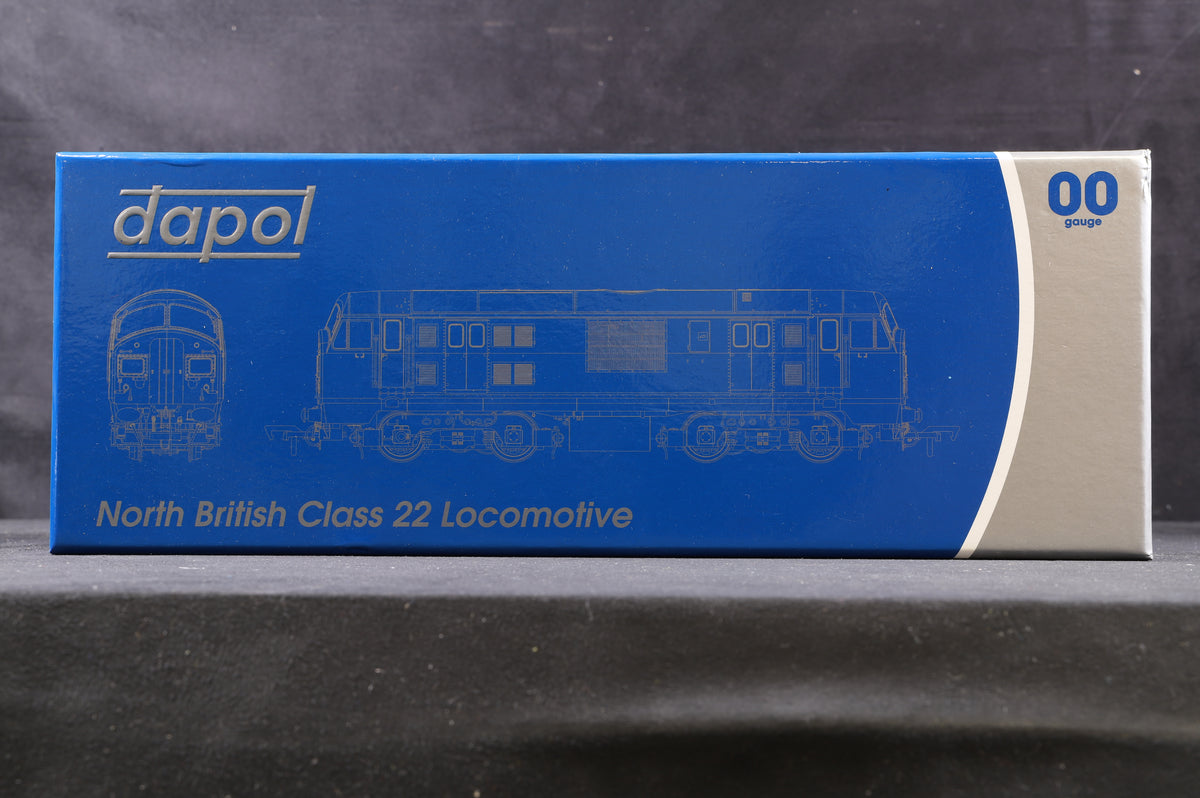 Dapol OO D1000X Class 22 &#39;D6315&#39; BR Green Weathered Excl. Kernow Model Rail Centre Ltd Ed 75/250