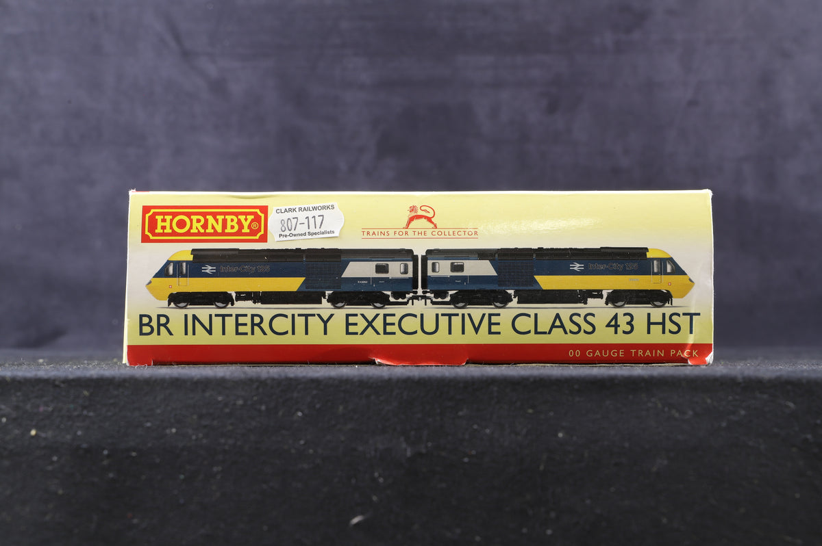 Hornby OO R3269 Class 43 HST Power Car Twin Pack &#39;BR Intercity 125 Blue/Grey&#39;