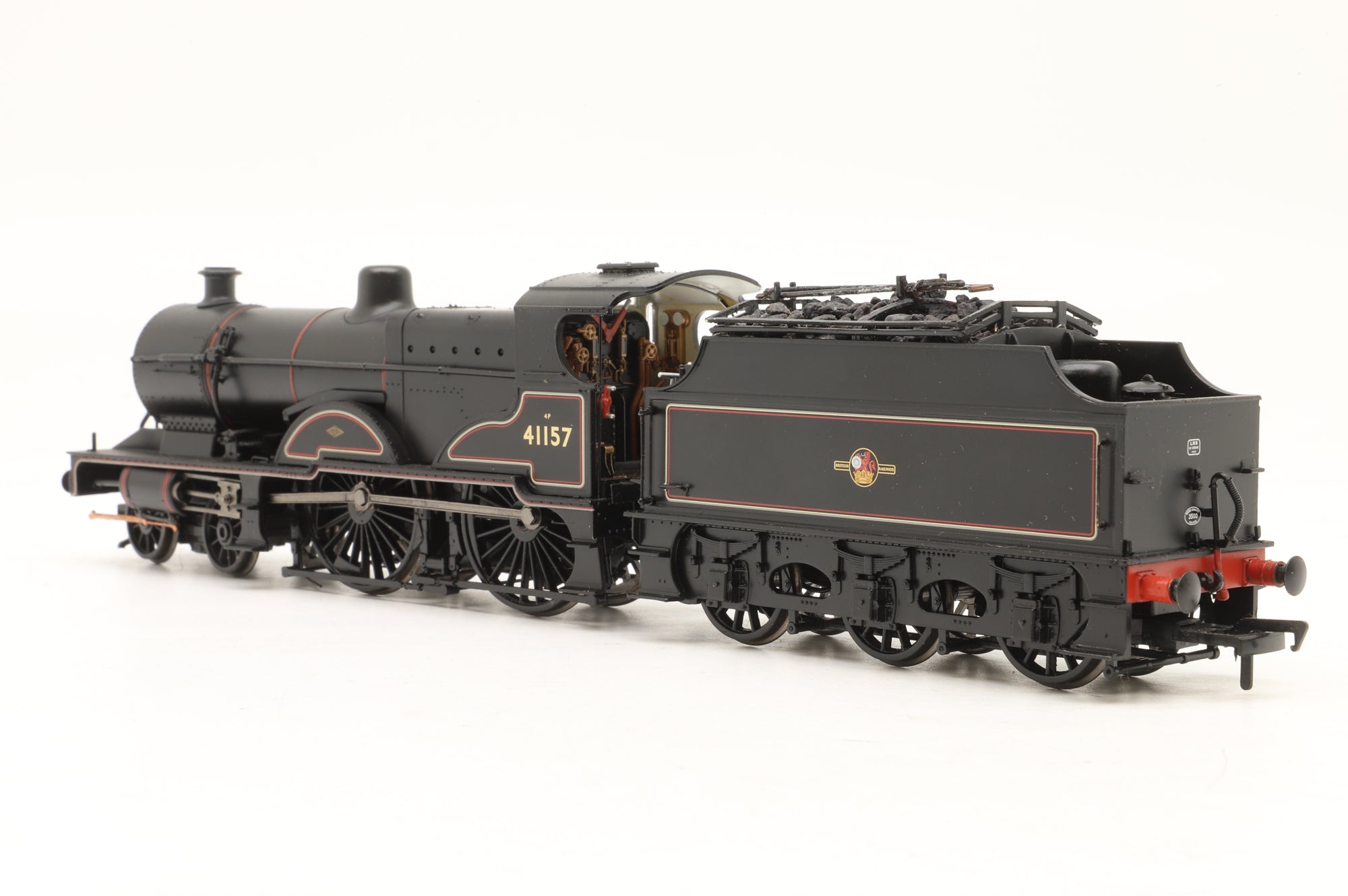 Bachmann OO 31-933 Midland Compound No. 41157 BR Black Late Crest