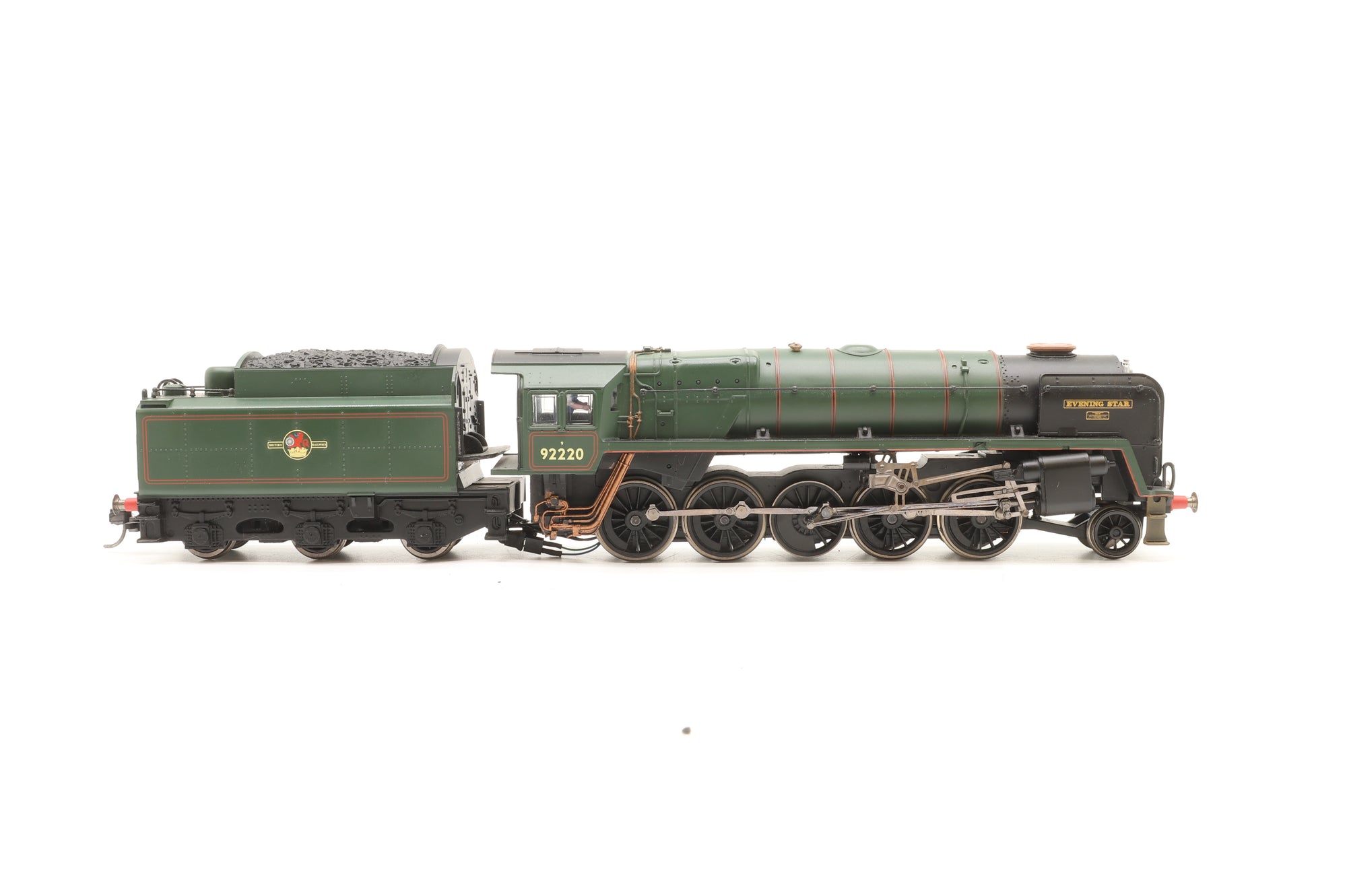 Hornby OO Class 9F '92220' 'Evening Star' BR Lined Green Late Crest, DCC Sound
