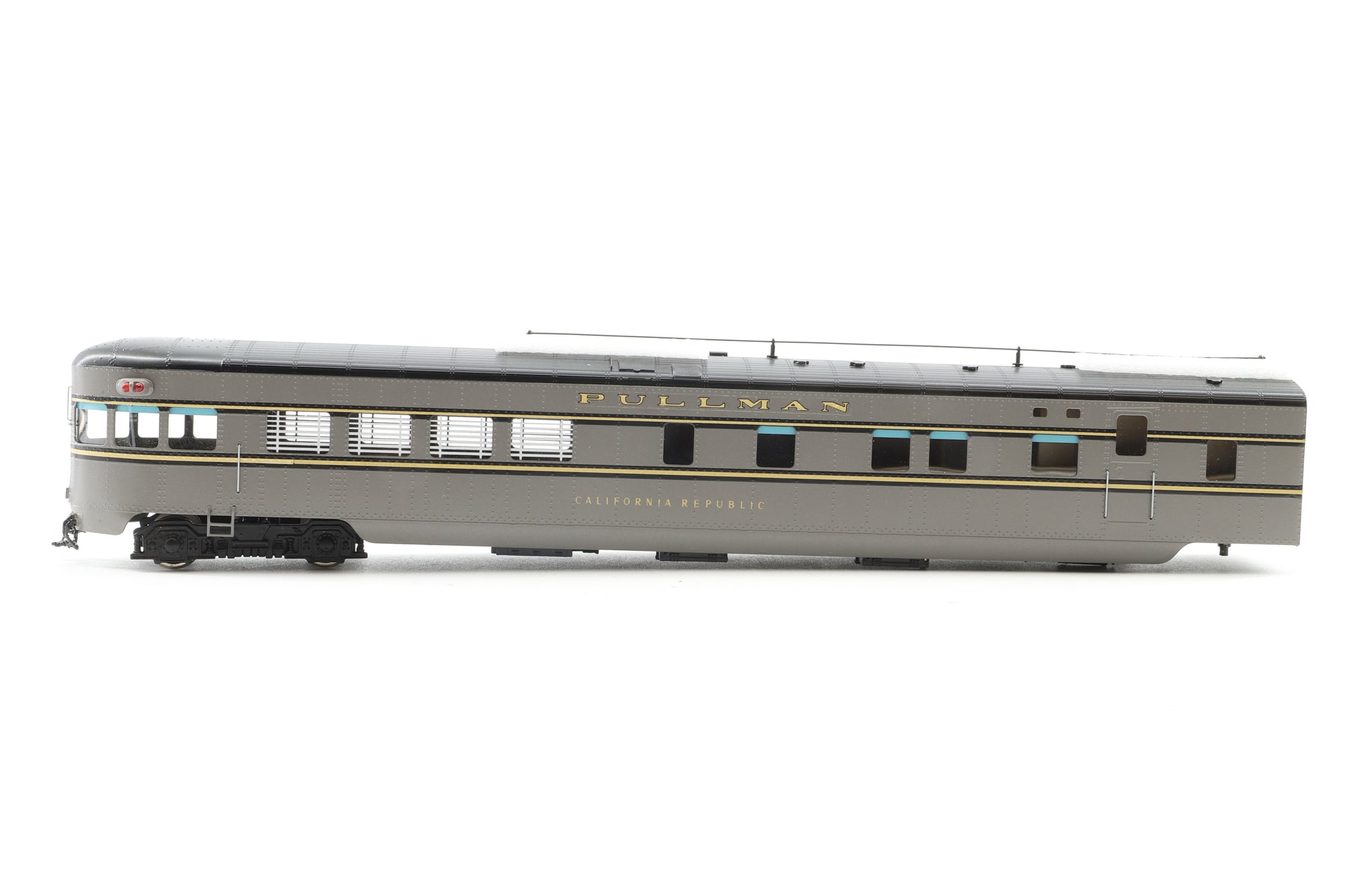 Challenger Imports/Samhongsa HO Brass 2086.1S 'Forty-Niner' Complete 8-Coach Train