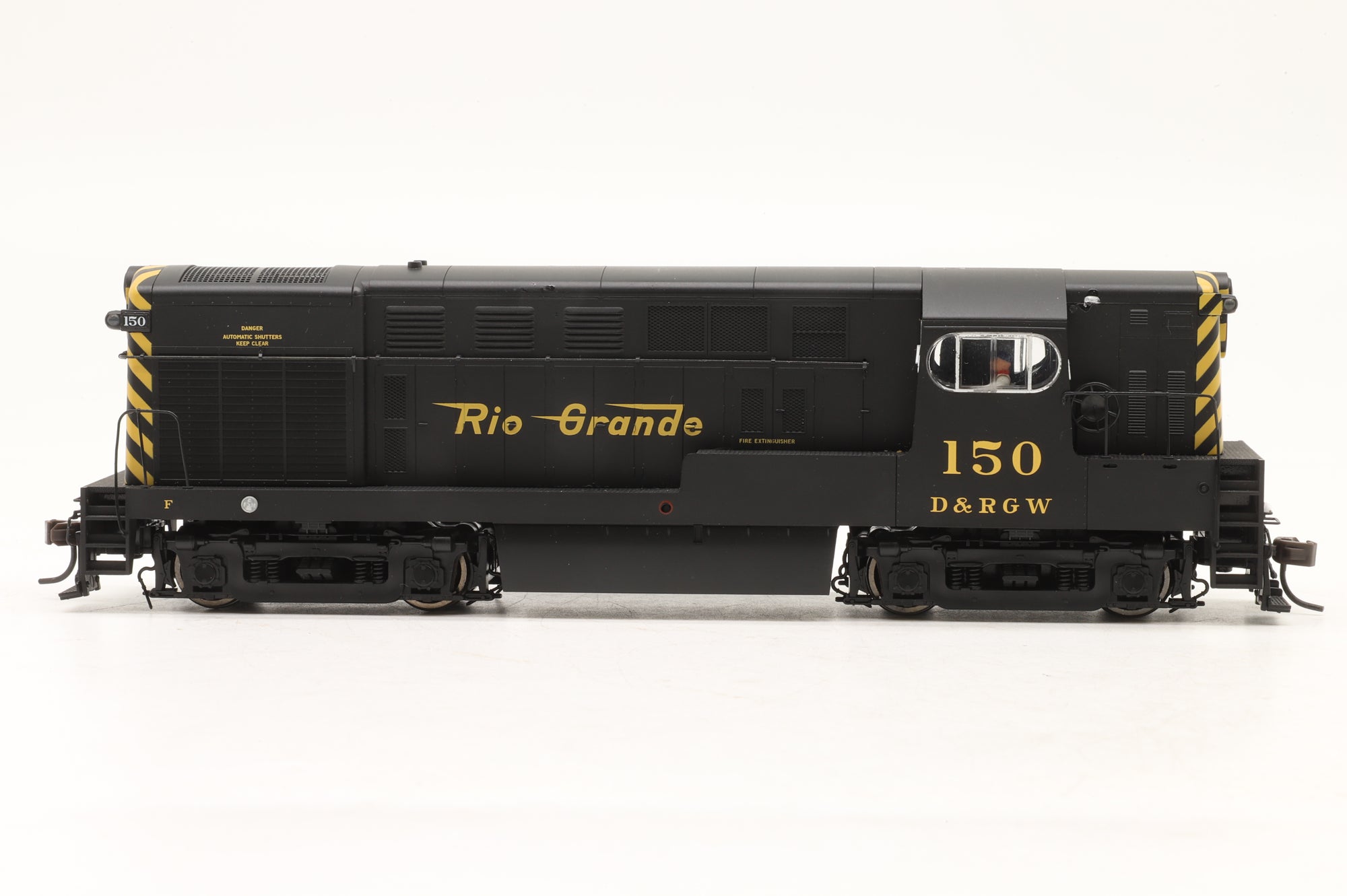 Atlas HO 9524 H15-44 #150 in Rio Grande Livery