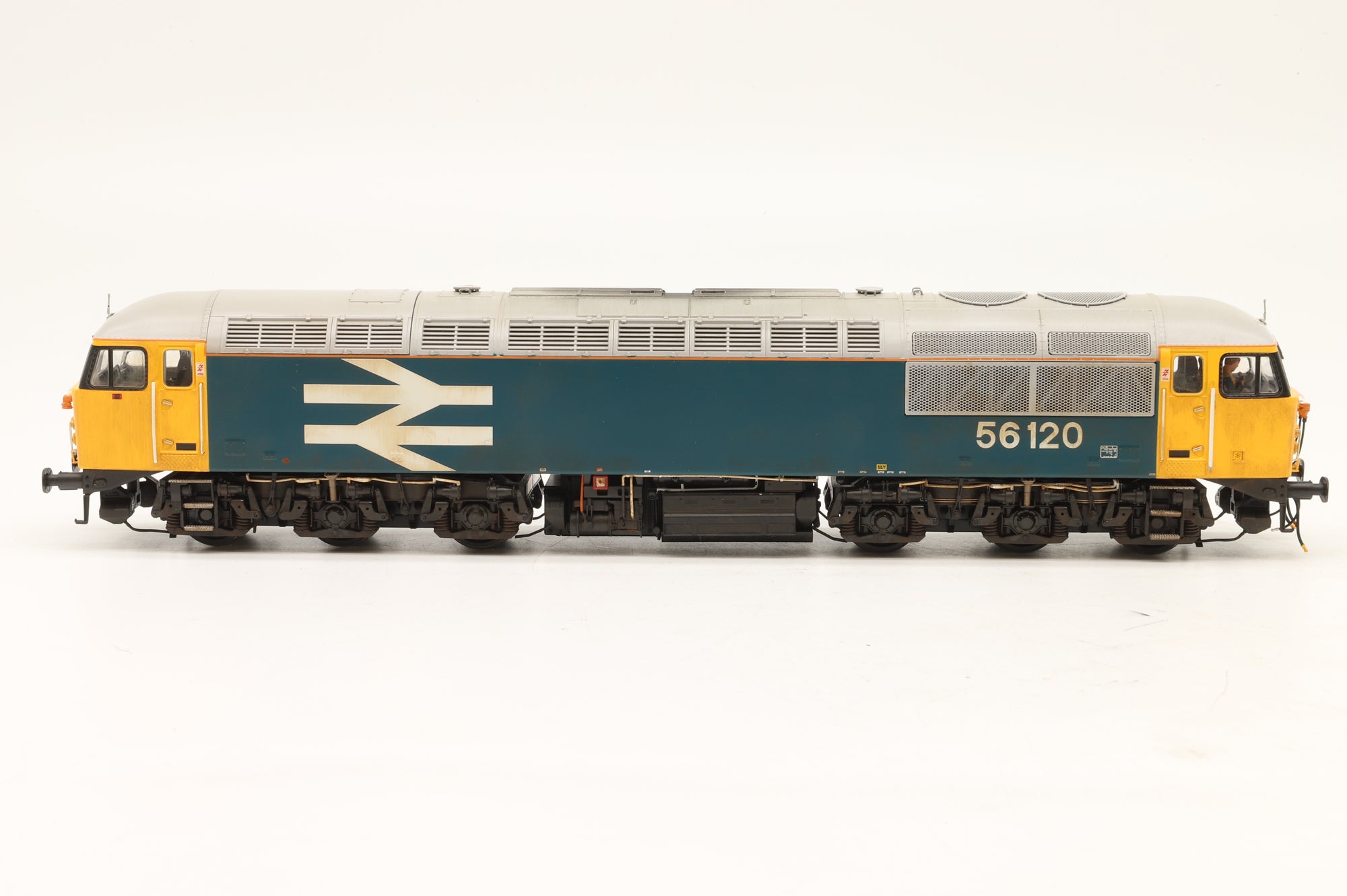 Cavalex OO CM56120LL Class 56 56120 in BR Large Logo Blue – DCC Sound & Weathered