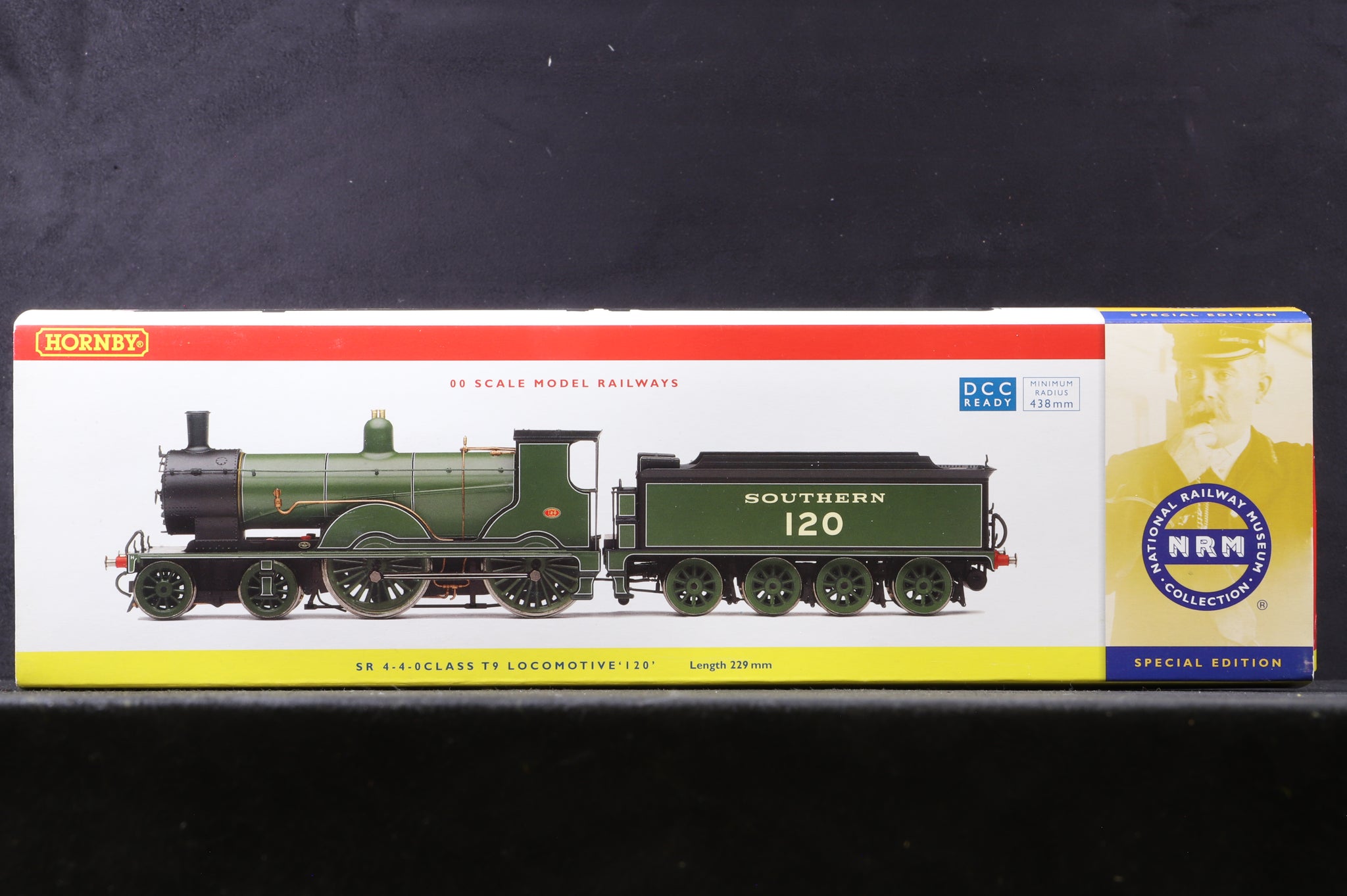 Hornby OO R2690 Class T9 Greyhound 4-4-0 '120' Maunsell SR Green