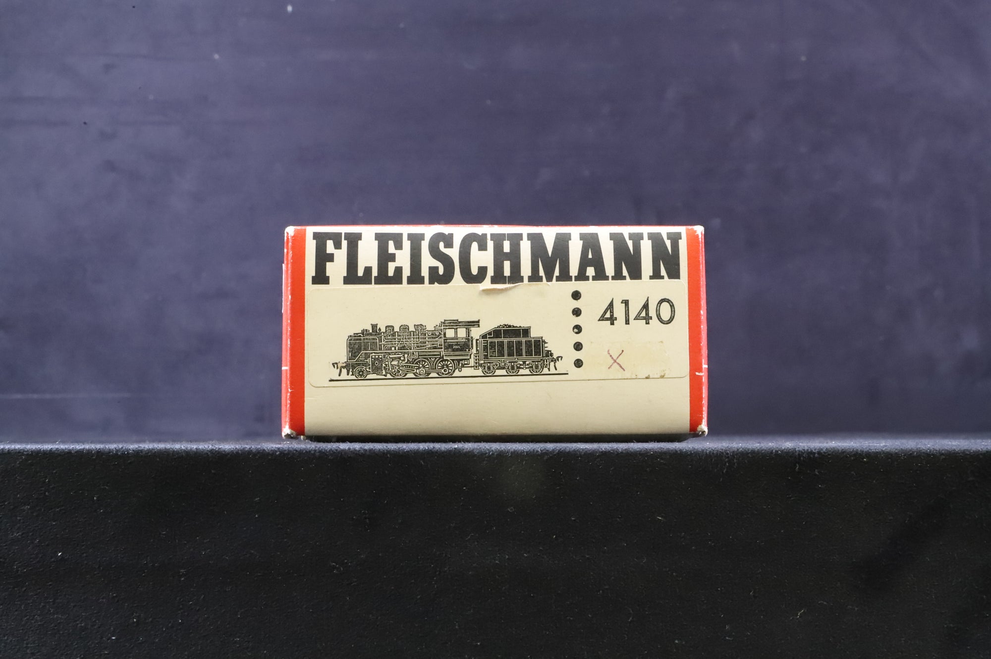 Fleischmann HO 4140 DB 2-6-0 locomotive RN 24074 2 & 3 Rail