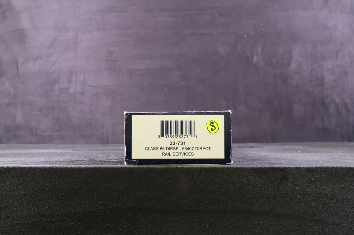 Bachmann OO 32-731 Class 66 Diesel &#39;66407&#39; DRS DCC Sound
