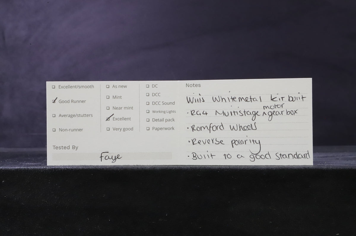 Wills Finecast OO Class J20 &#39;64698&#39; BR Black E/C Kit Built