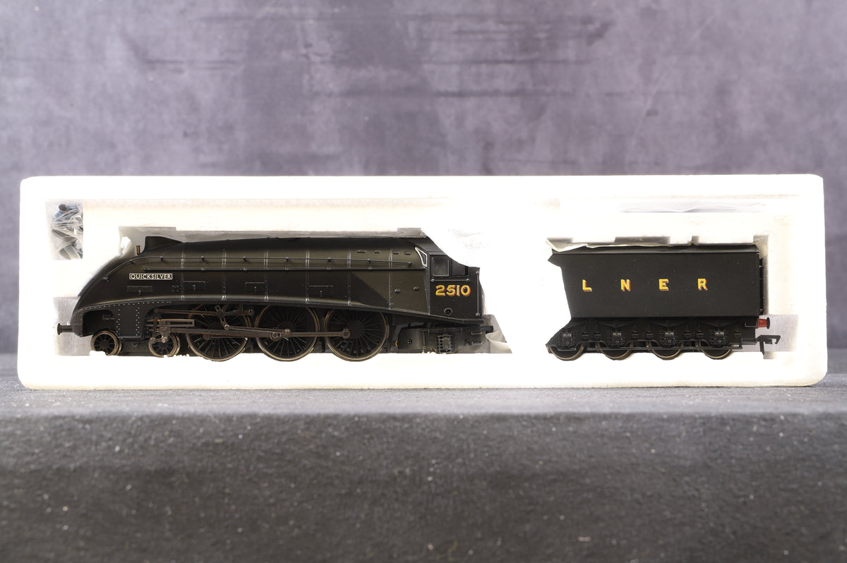 Bachmann OO 31-962X Class A4 4-6-2 2510 &#39;Quicksilver&#39; in LNER Black Livery - Special Edition 126/350