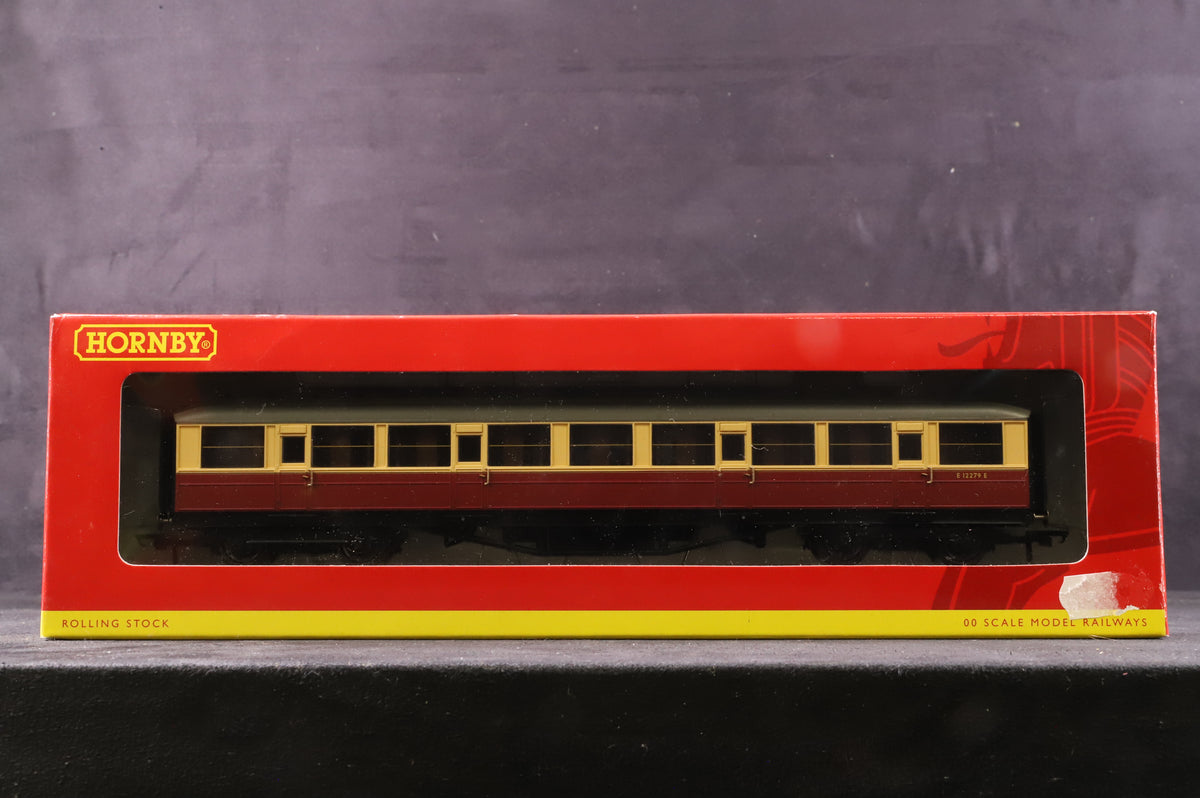 Hornby OO Rake Of 5 Gresley BR Crimson &amp; Cream Coaches Inc. R4179, 79A, 80, 80A &amp; 81