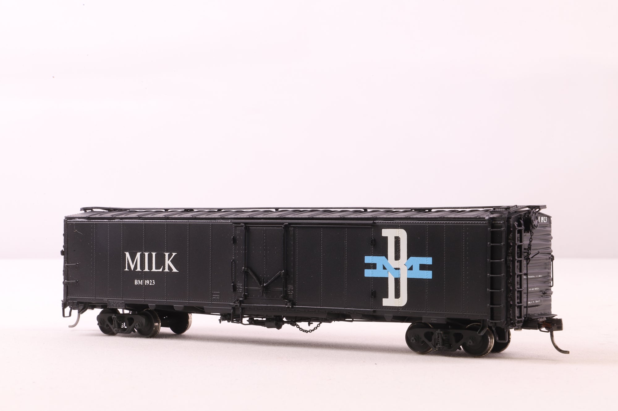 Overland Models HO Brass OMI-3066 B&M Steel Milk Car 'BM 1923'
