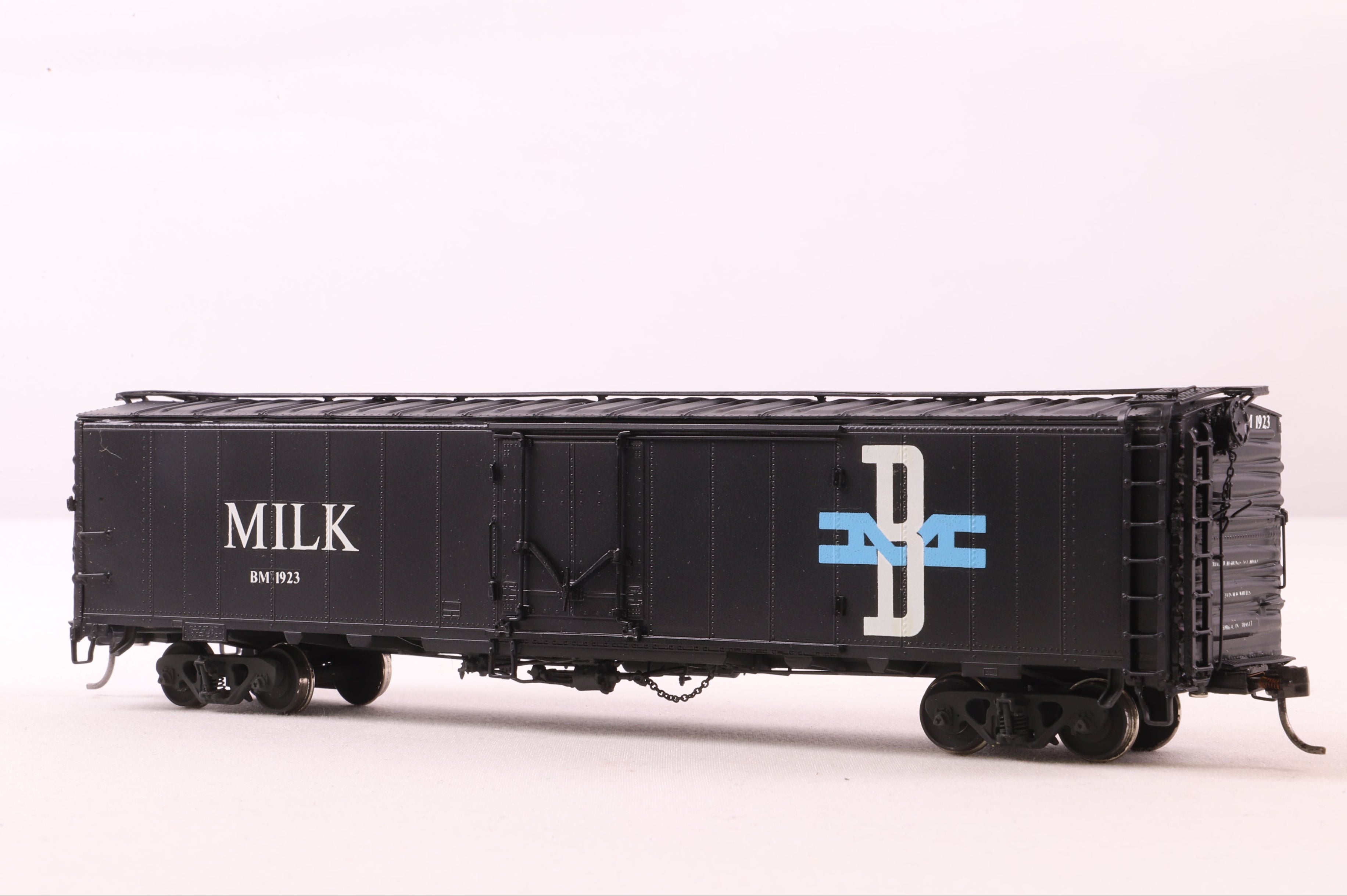 Overland Models HO Brass OMI-3066 B&M Steel Milk Car 'BM 1923