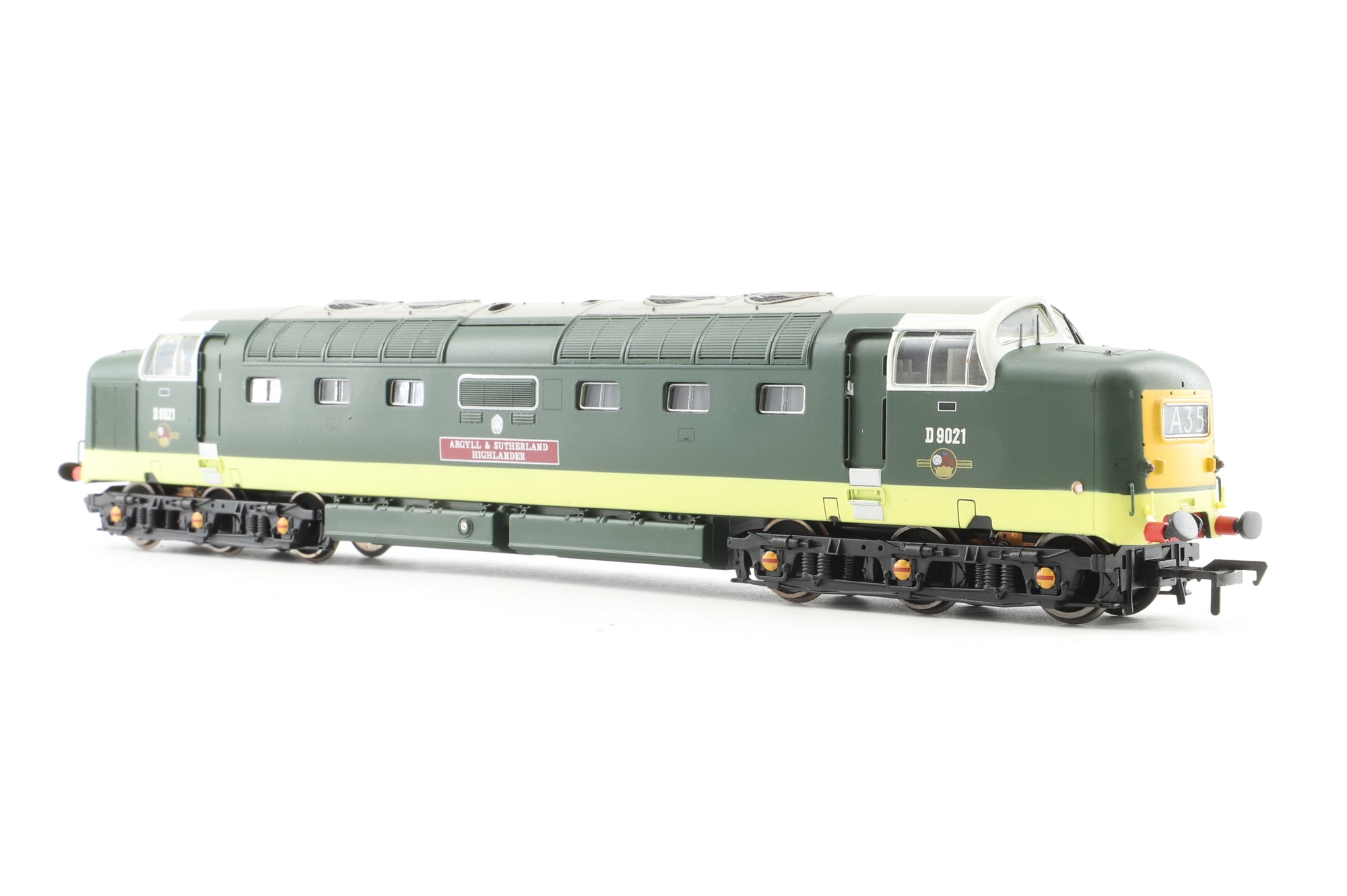 Bachmann OO 32-525X Class 55 Deltic 'D9021' 'Argyll & Sutherland' BR Green, TMC Ltd Ed. 112/504