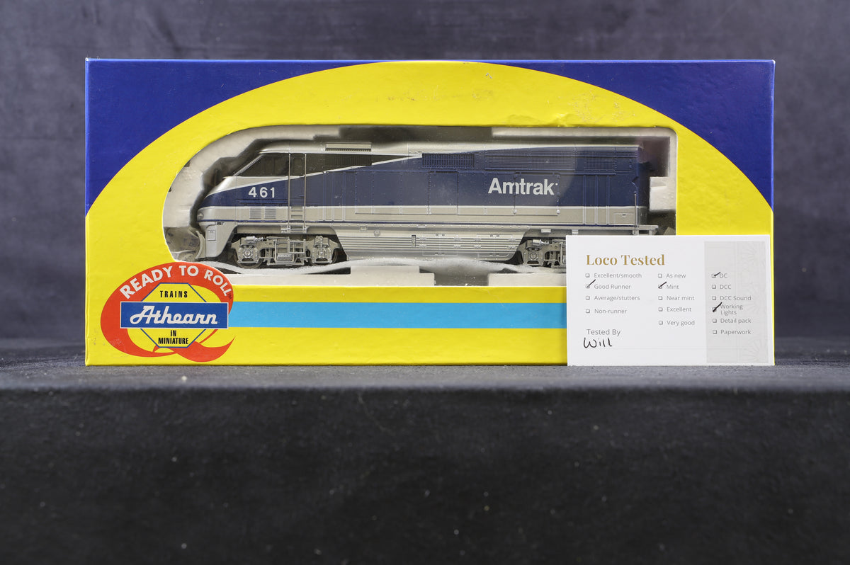 Athearn HO 2603 F59PHI Powered Amtrak West &#39;461&#39;