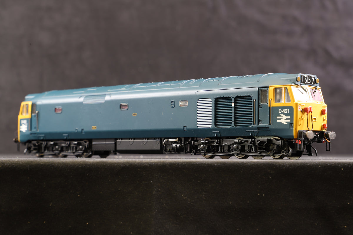 Hornby OO R2474 Class 50 BR Blue &#39;D421&#39;, DCC Sound