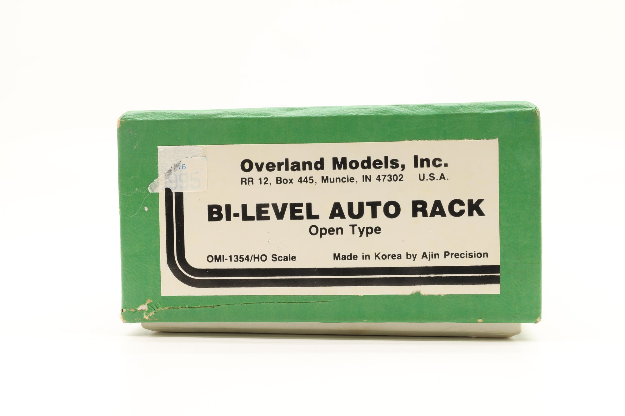 Overland Models Inc. HO Brass OMI-1354 Bi-Level Auto Rack Open Type Unpainted With Cars