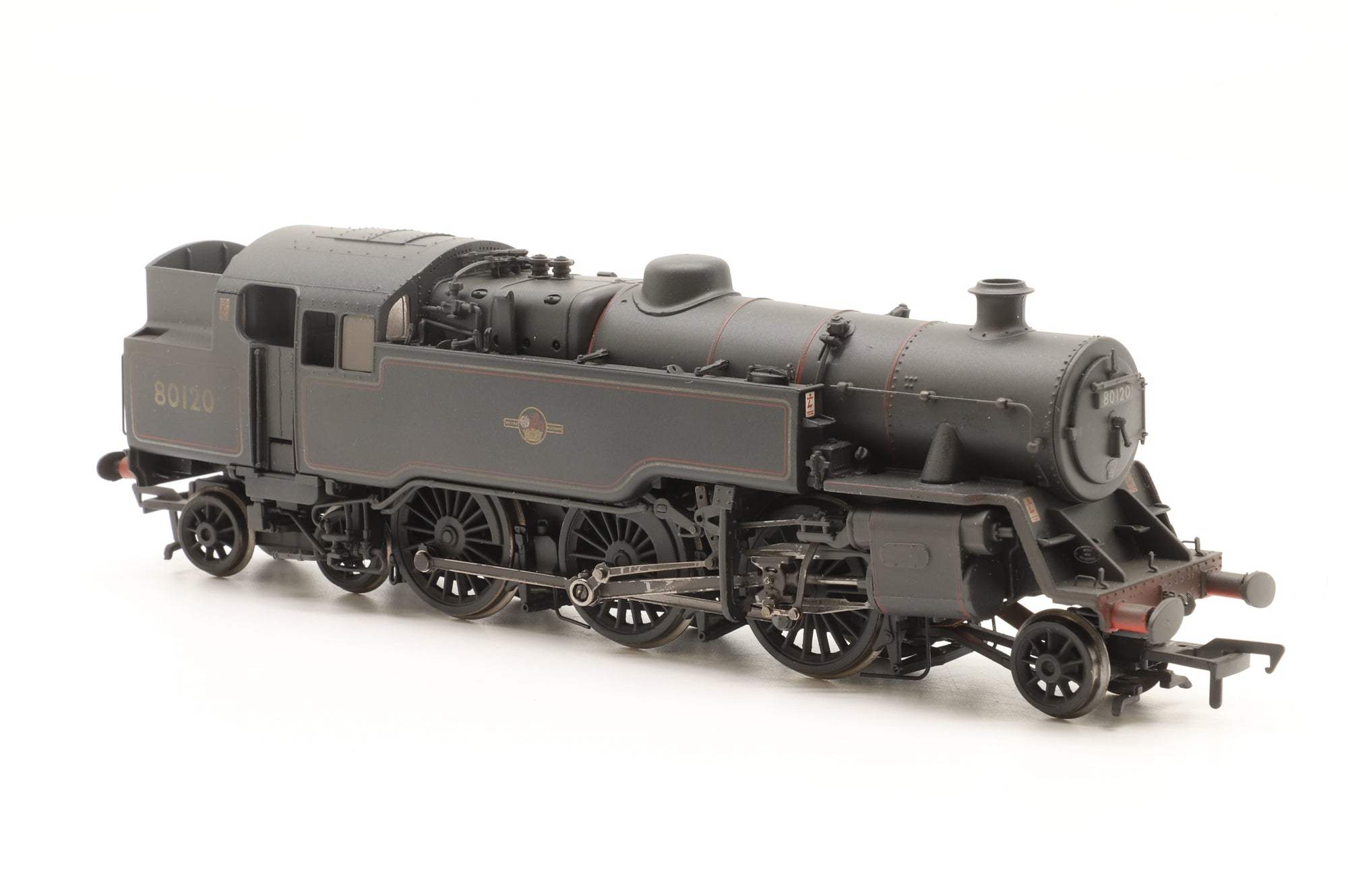 Bachmann OO 32-354A Standard Class 4MT Tank '80120' BR Lined Black L/C Weathered DCC Fitted