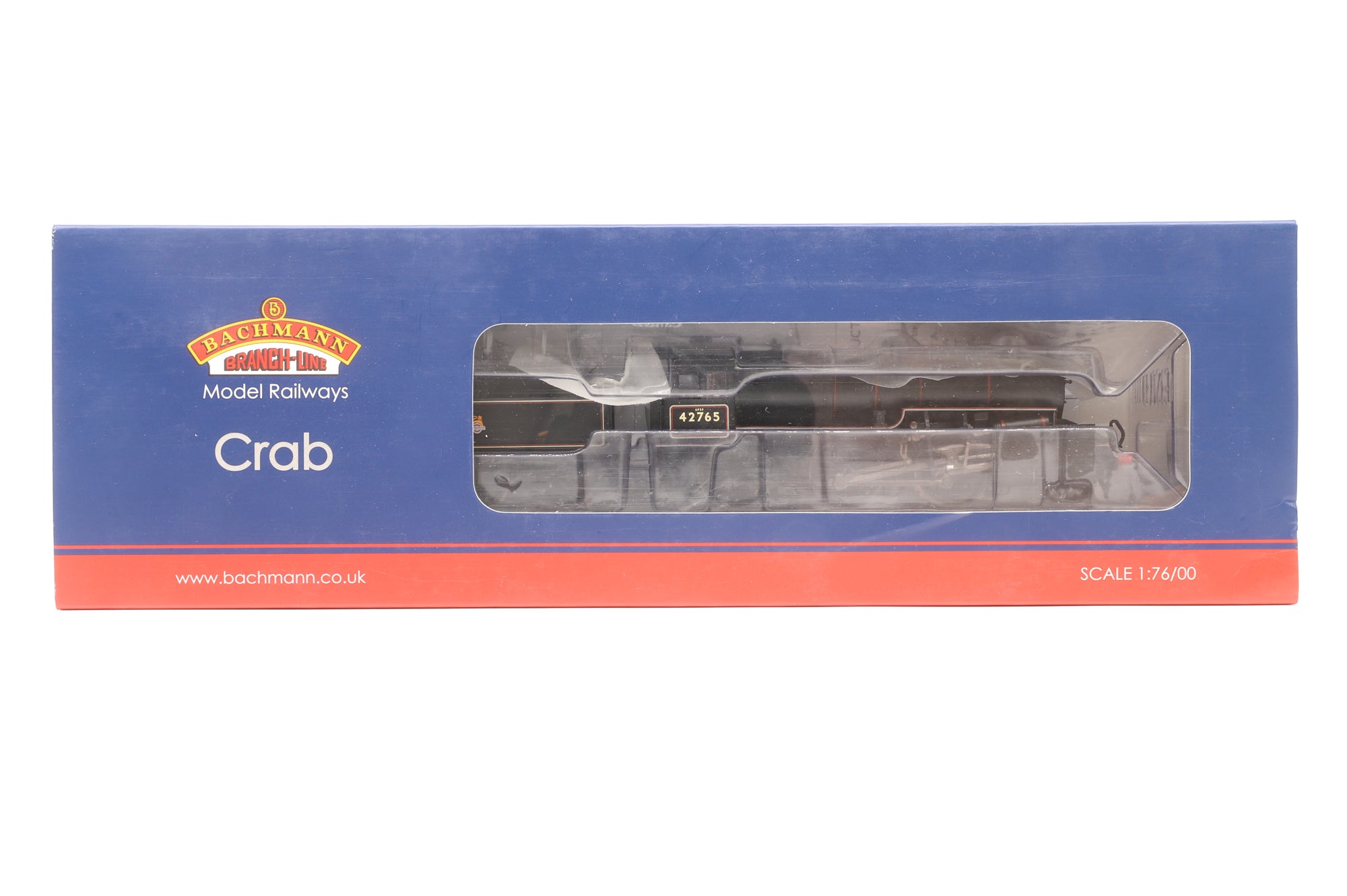 Bachmann OO 32-176 LMS Crab '42765' BR Lined Black E/C
