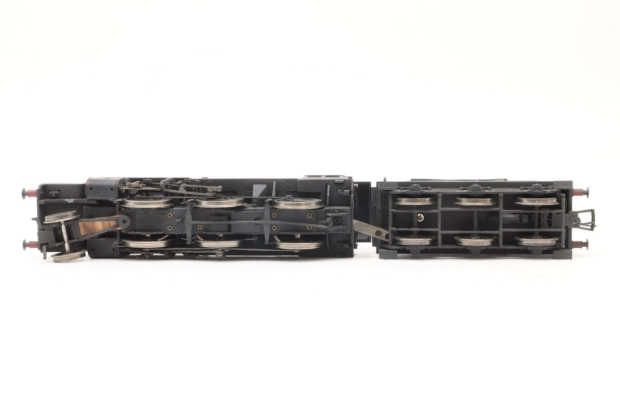 Bachmann OO 32-179 Crab '42942' BR Lined Black Early Emblem Weathered
