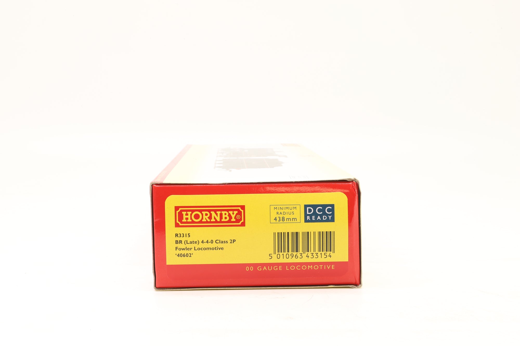 Hornby OO R3315 Fowler Class 2P '40602' BR Lined Black L/C