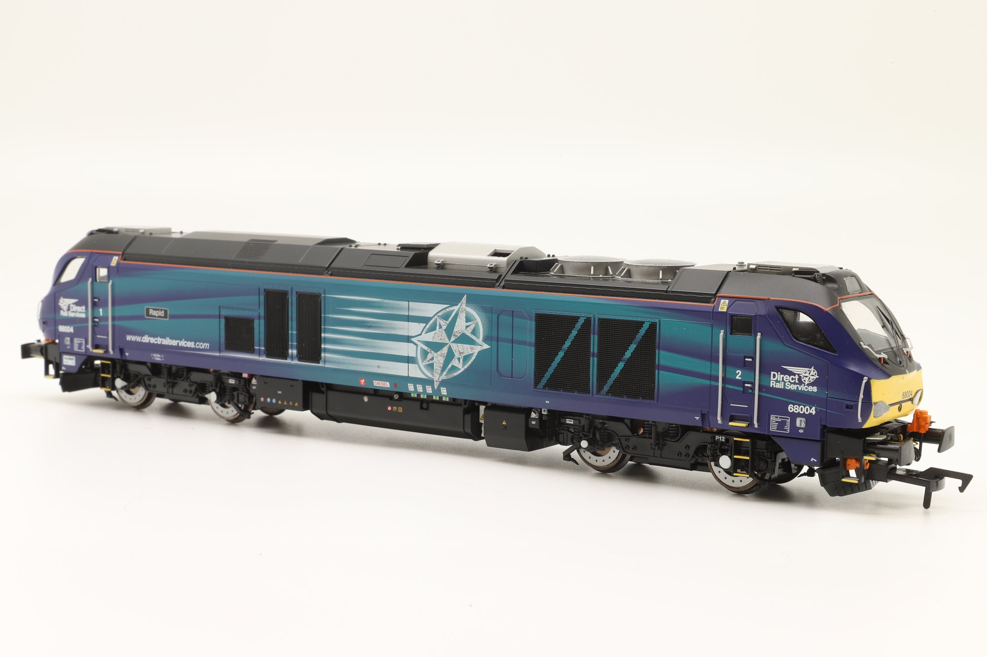 Dapol OO 4D-022-013 Class 68 'Rapid' '68004' DRS, DCC Fitted