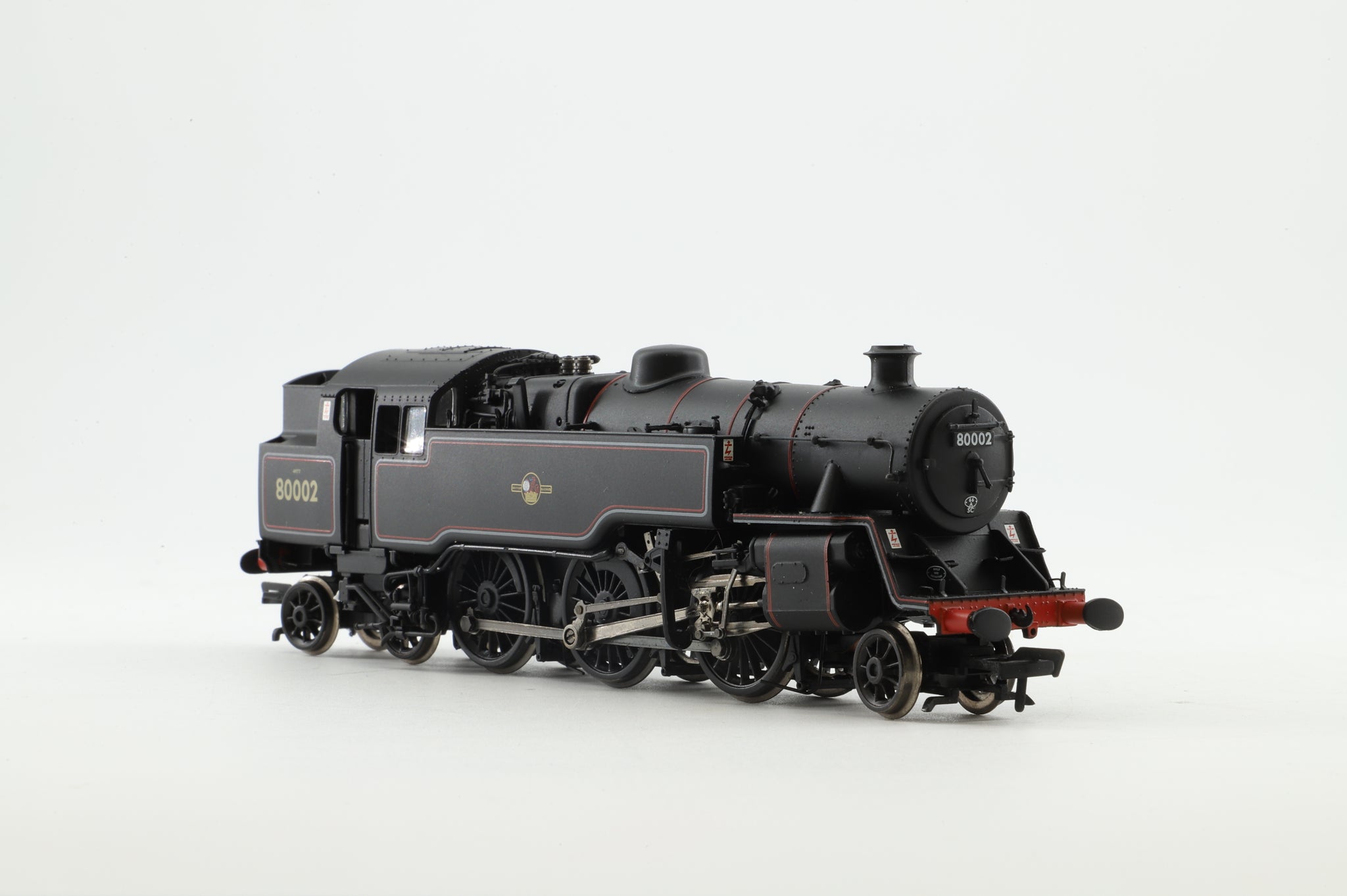 80002 Bachmann OO 32-354 Standard 4MT 80002 in Lined BR Black w/ Late Crests ...