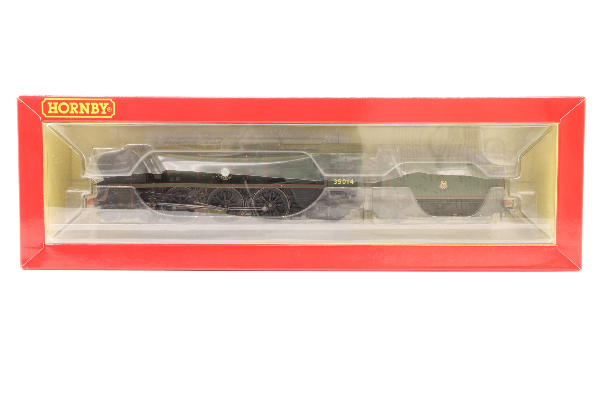 Hornby OO R3566 Rebuilt Merchant Navy Class 'Nederlan Line' 35014 BR Green E/C