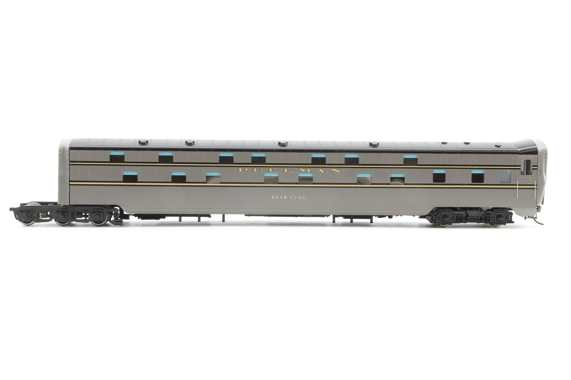 Challenger Imports/Samhongsa HO Brass 2086.1S 'Forty-Niner' Complete 8-Coach Train
