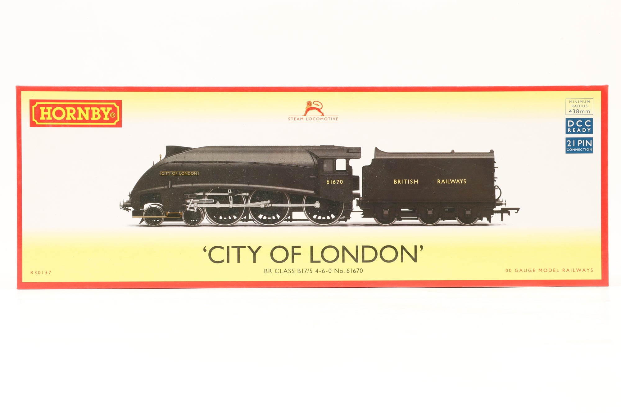 Hornby OO R30137 Class B17/5 '61670' 'City Of London' BR Black