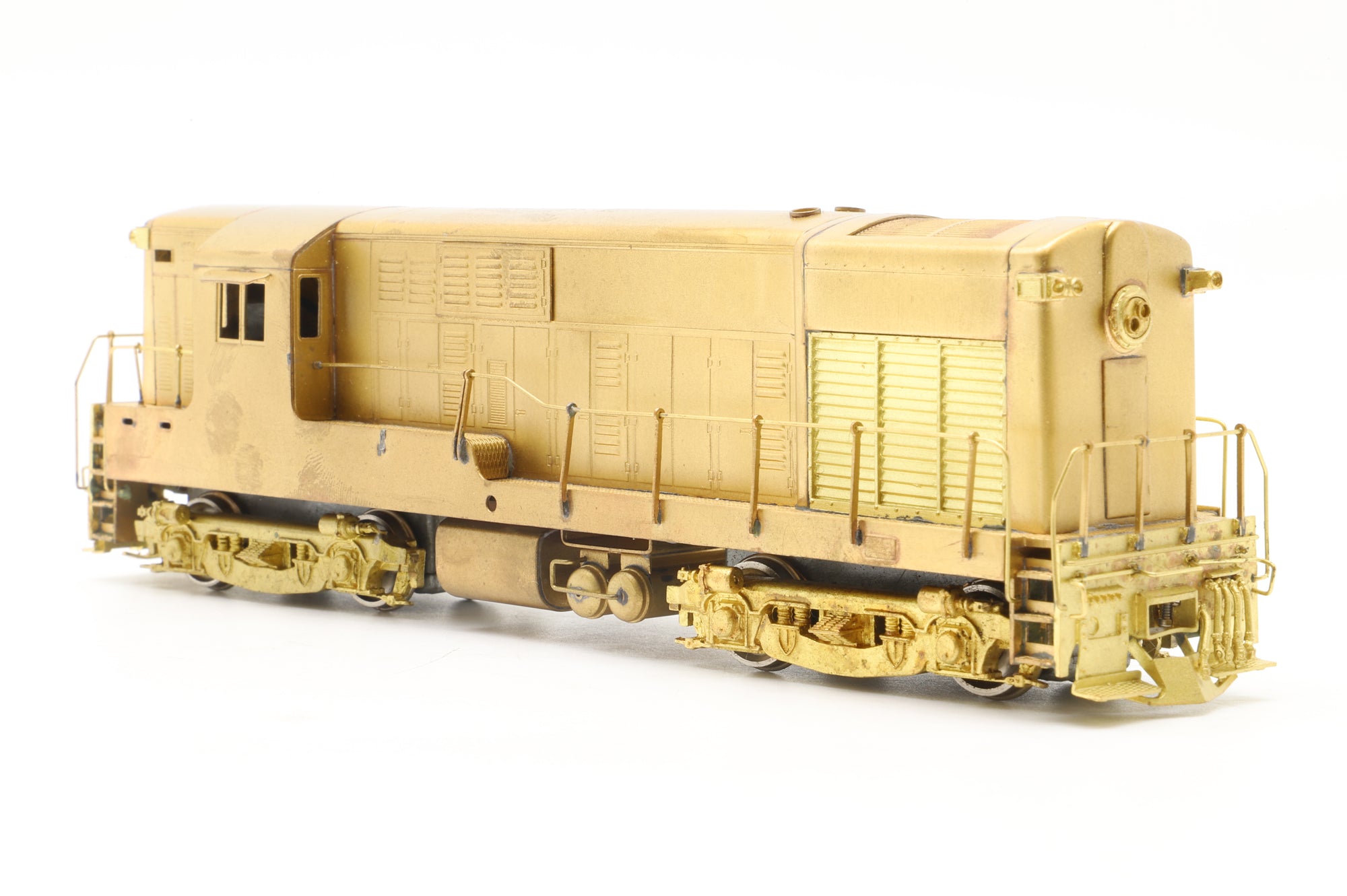WORKSHOP Key Imports HO Brass H-16-44 Square Cab Diesel Locomotive Non Runner