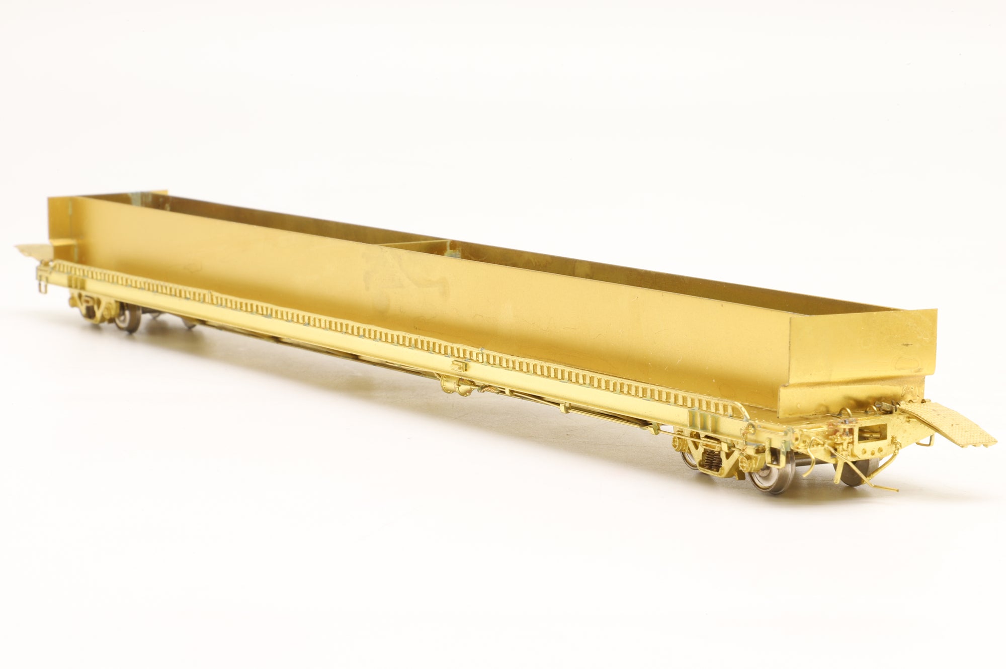 Overland Models HO Brass OMI-3033 PRR F-39 Tructrain Flat Car Unpainted