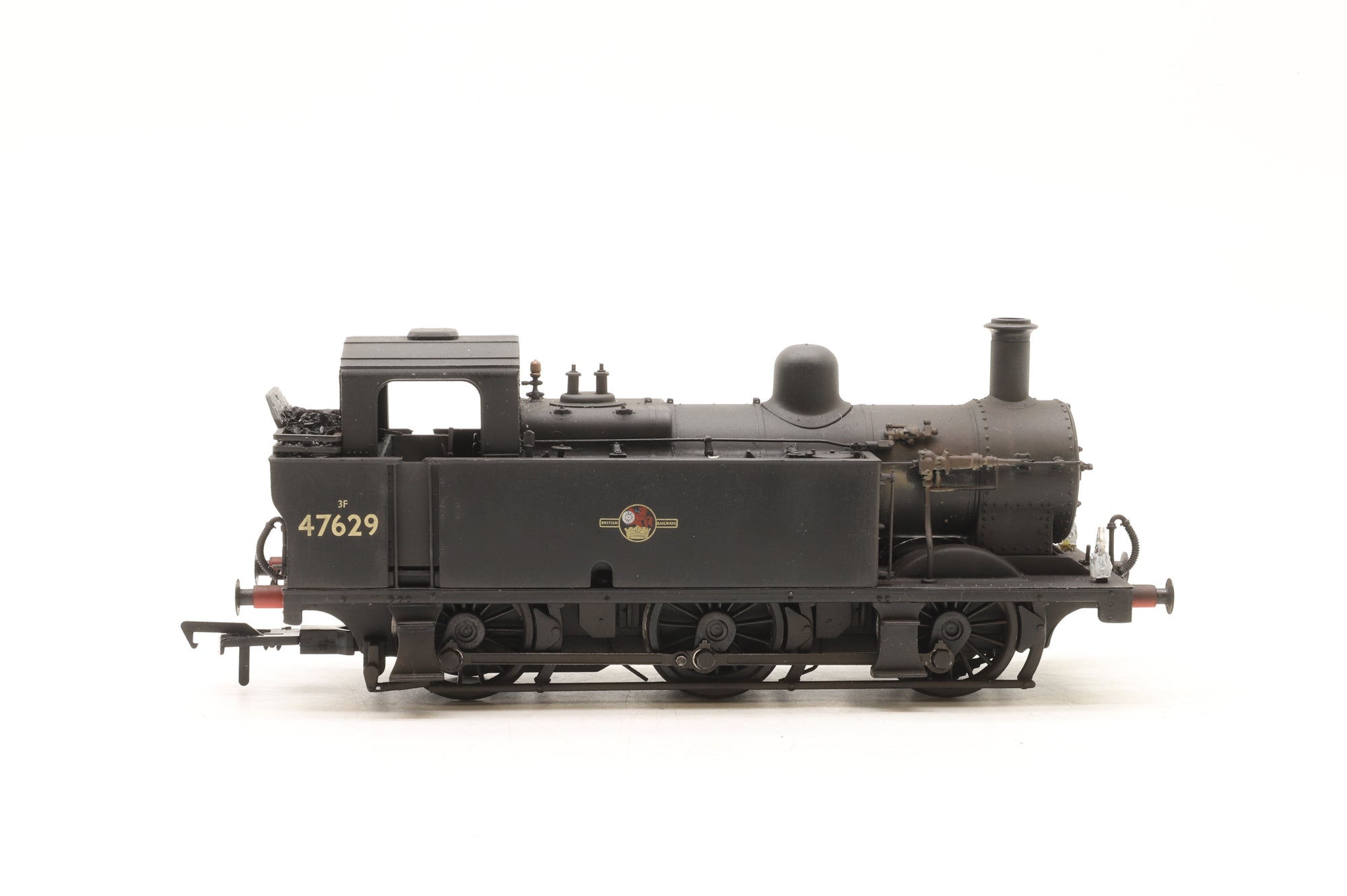 Bachman OO Class Jinty '47629' BR Black L/C Weathered