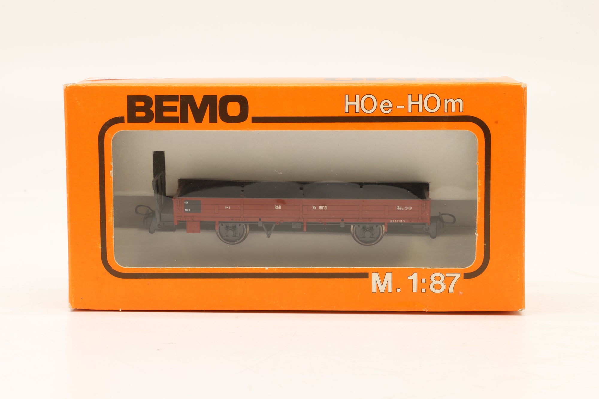 BEMO HOm Rake of 3x Assorted RhB Wagons