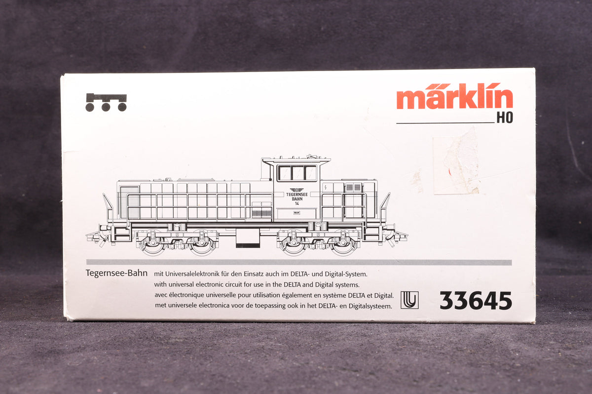 Marklin HO 33645 Tegernsee-Bahn, 3-Rail