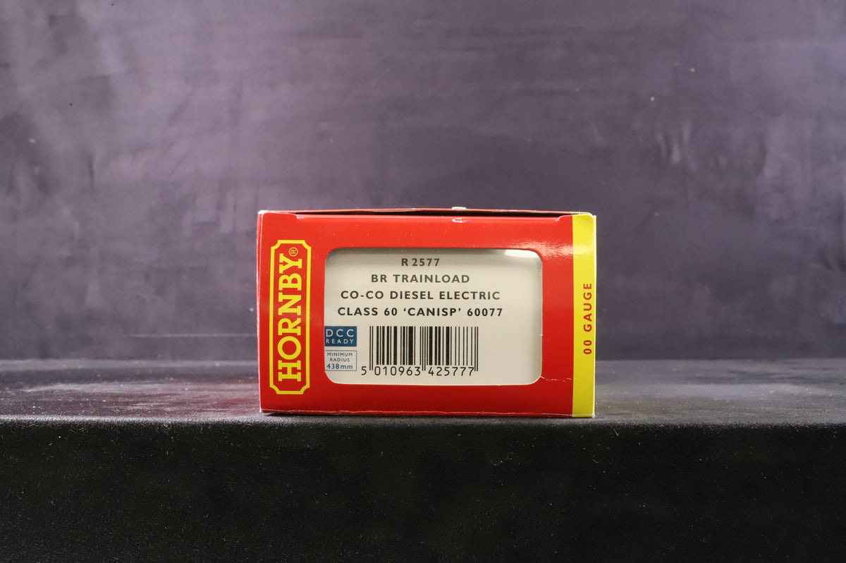 Hornby OO R2577 Class 60 Diesel &#39;Canisp&#39; 60077 BR Trainload