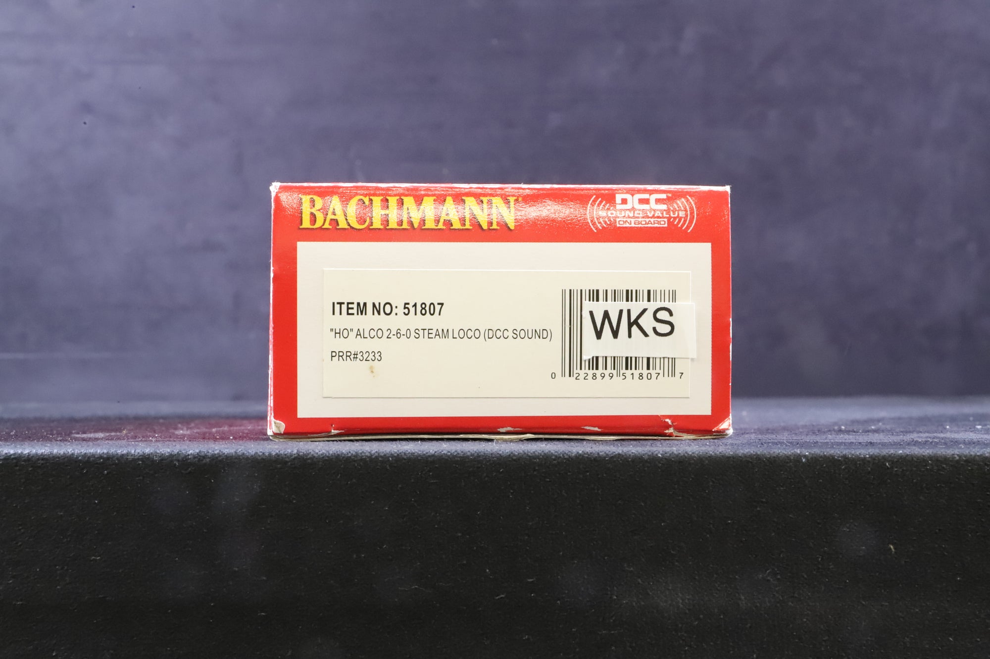 WORKSHOP Bachmann HO 51807 Alco Steam Locomotive '3233' 'PRR Steam Locomotive DCC Sound