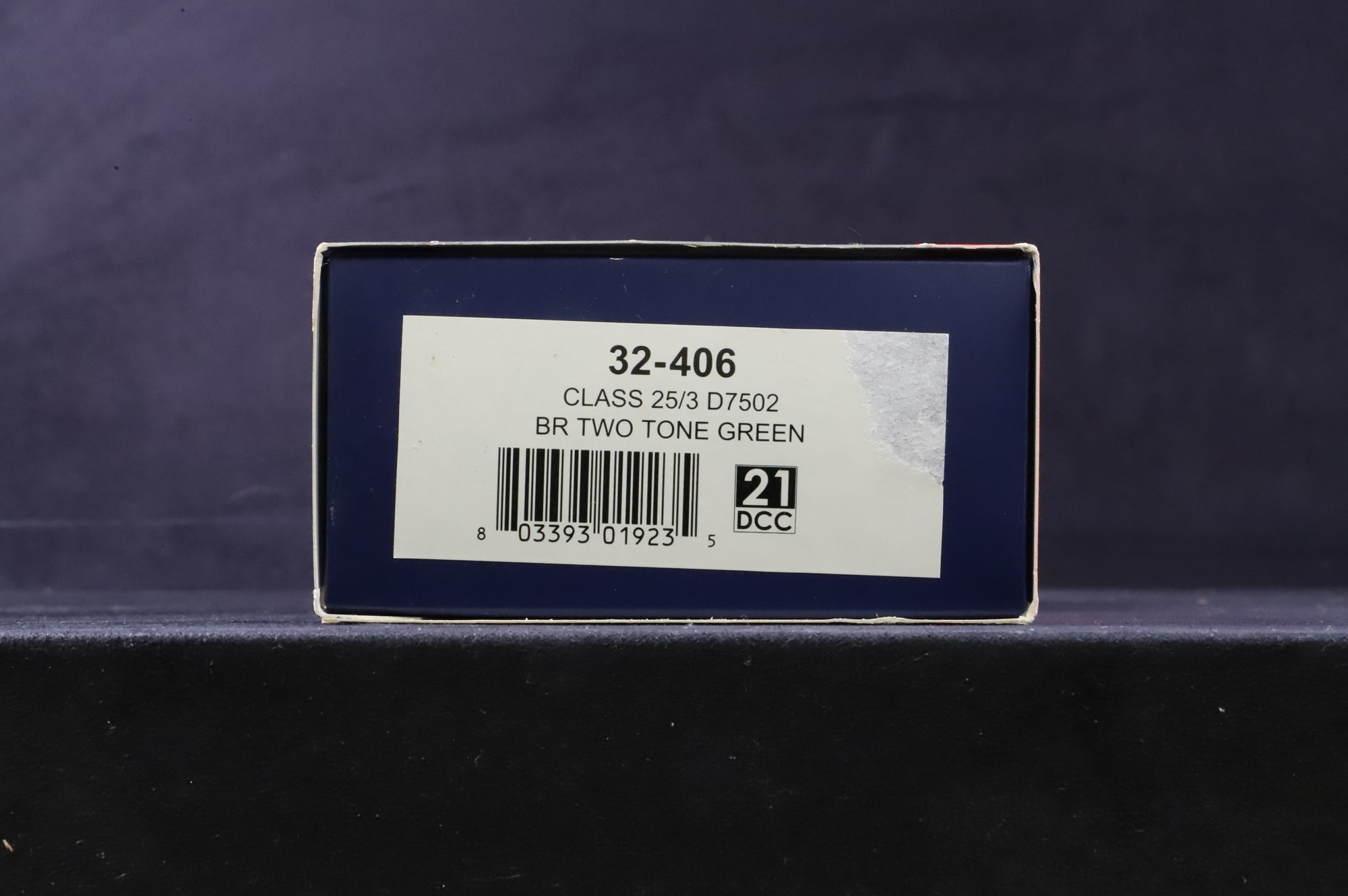 Bachmann OO 32-406 Class 25/3 'D7502' BR Two Tone Green DCC Fitted