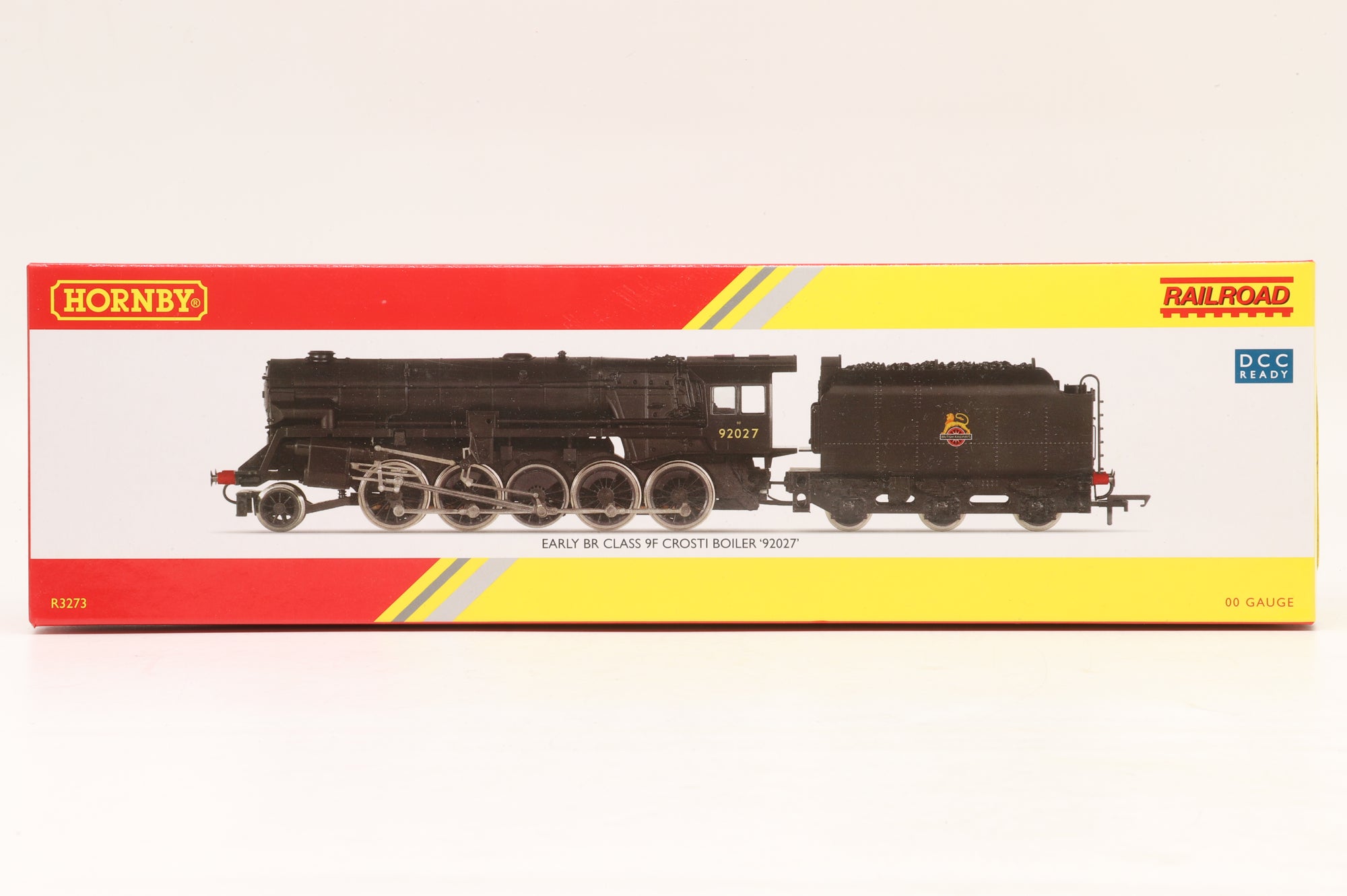 Hornby Railroad OO R3273 Class 9F '92027' BR Black E/C
