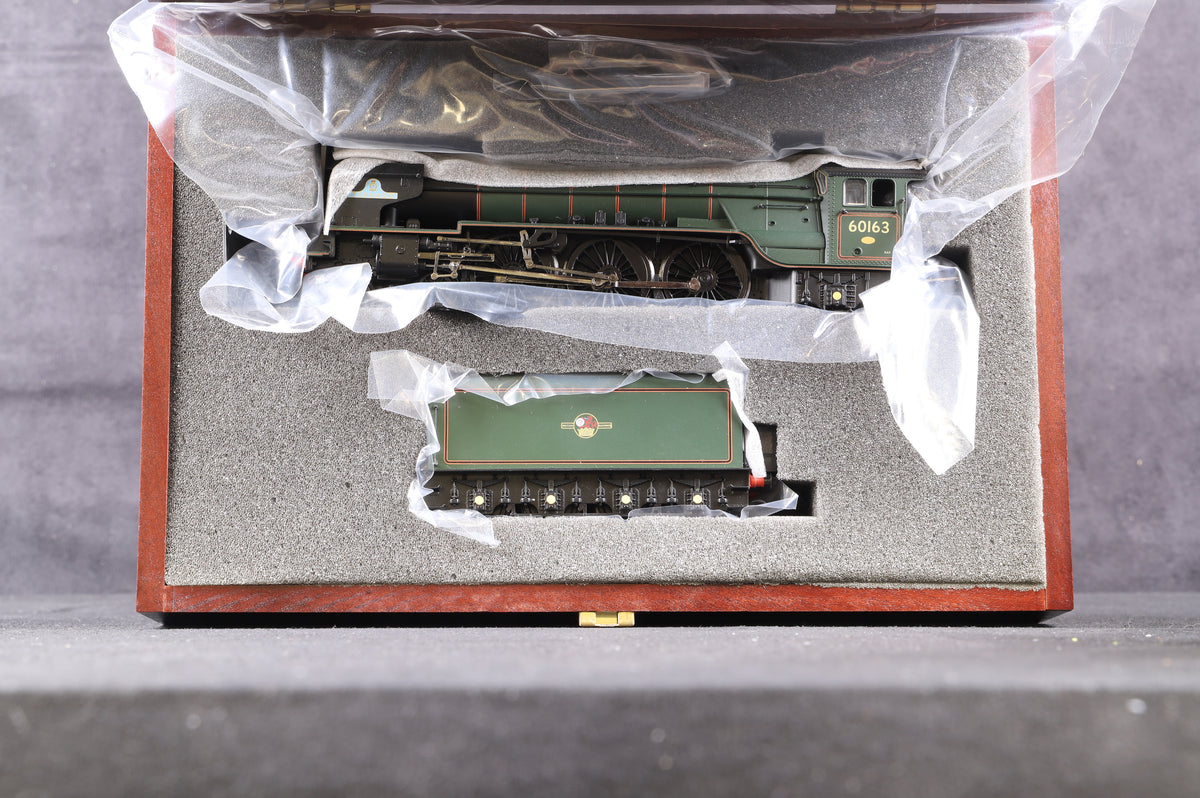 Bachmann OO 32-550 A1 4-6-2 &#39;60163&#39; &#39;Tornado&#39; BR Green L/C Ltd Ed 483/1000 Remotored