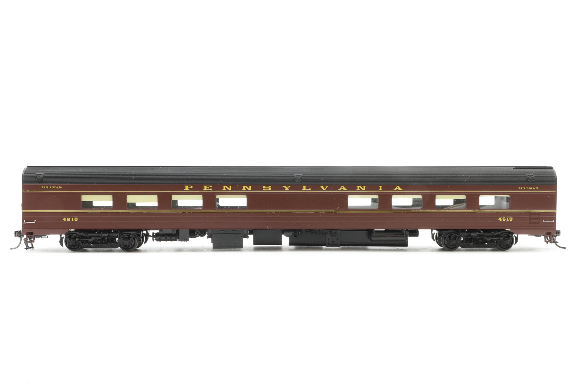 Oriental Limited HO Brass Rake Of 10 Heavy Weight Broadway Pullman Cars