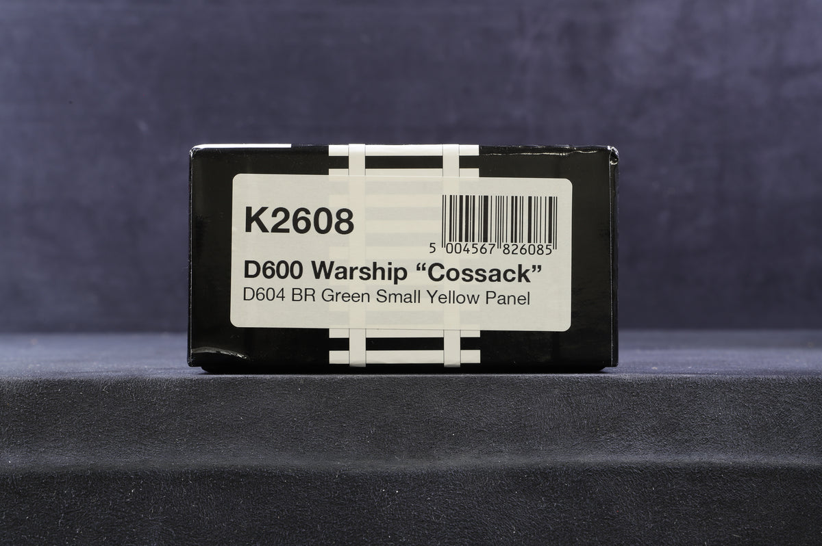 KMRC OO K2608 D600 Warship &#39;D604&#39; &#39;Cossack&#39; BR Green SYP