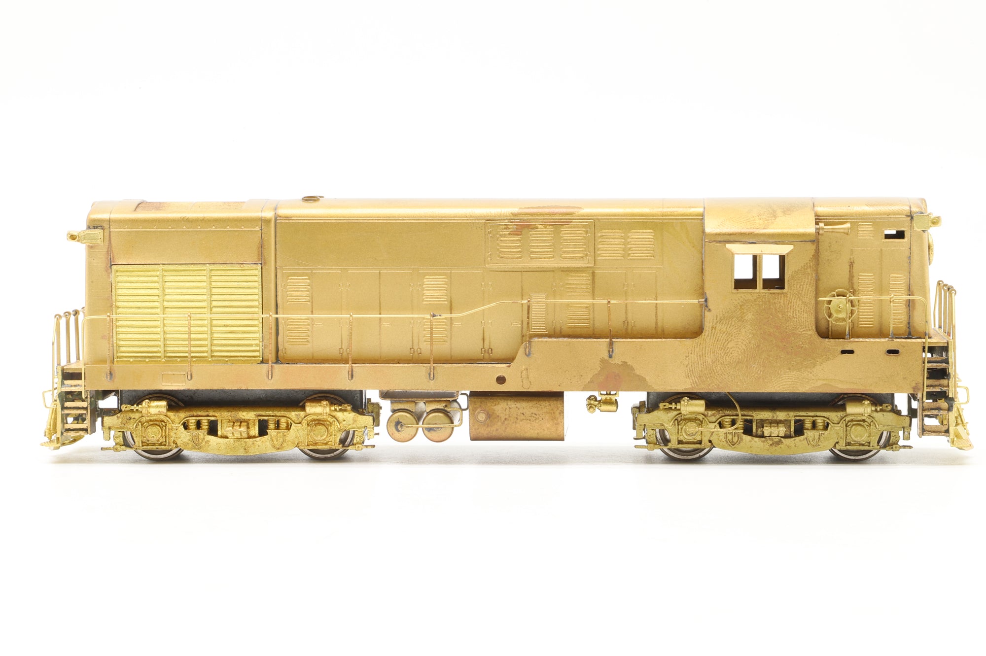 WORKSHOP Key Imports HO Brass H-16-44 Square Cab Diesel Locomotive Non Runner