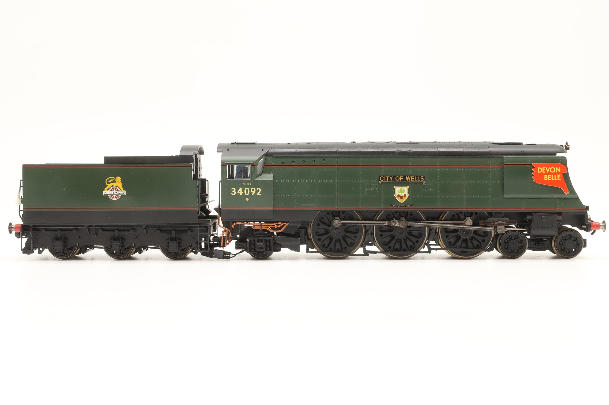 Hornby OO R2542 West Country Class '34092' 'City of Wells' BR Green E/C DCC Sound