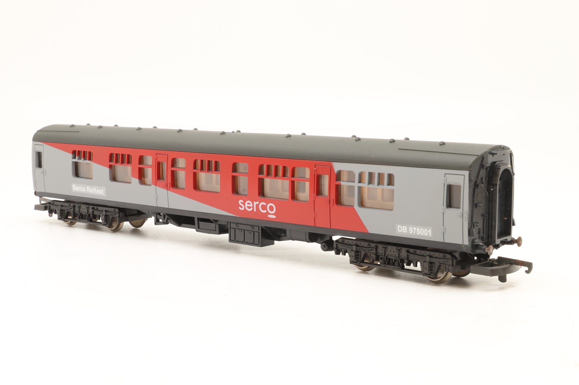 Custom OO Mk1 DB975001 Serco Railtest Coach