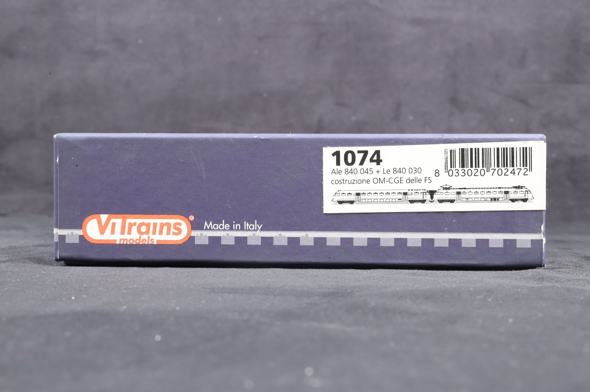 ViTrains HO 1074 Ale 840 045 + Le 840 030 costruzione OM-CGE delle FS