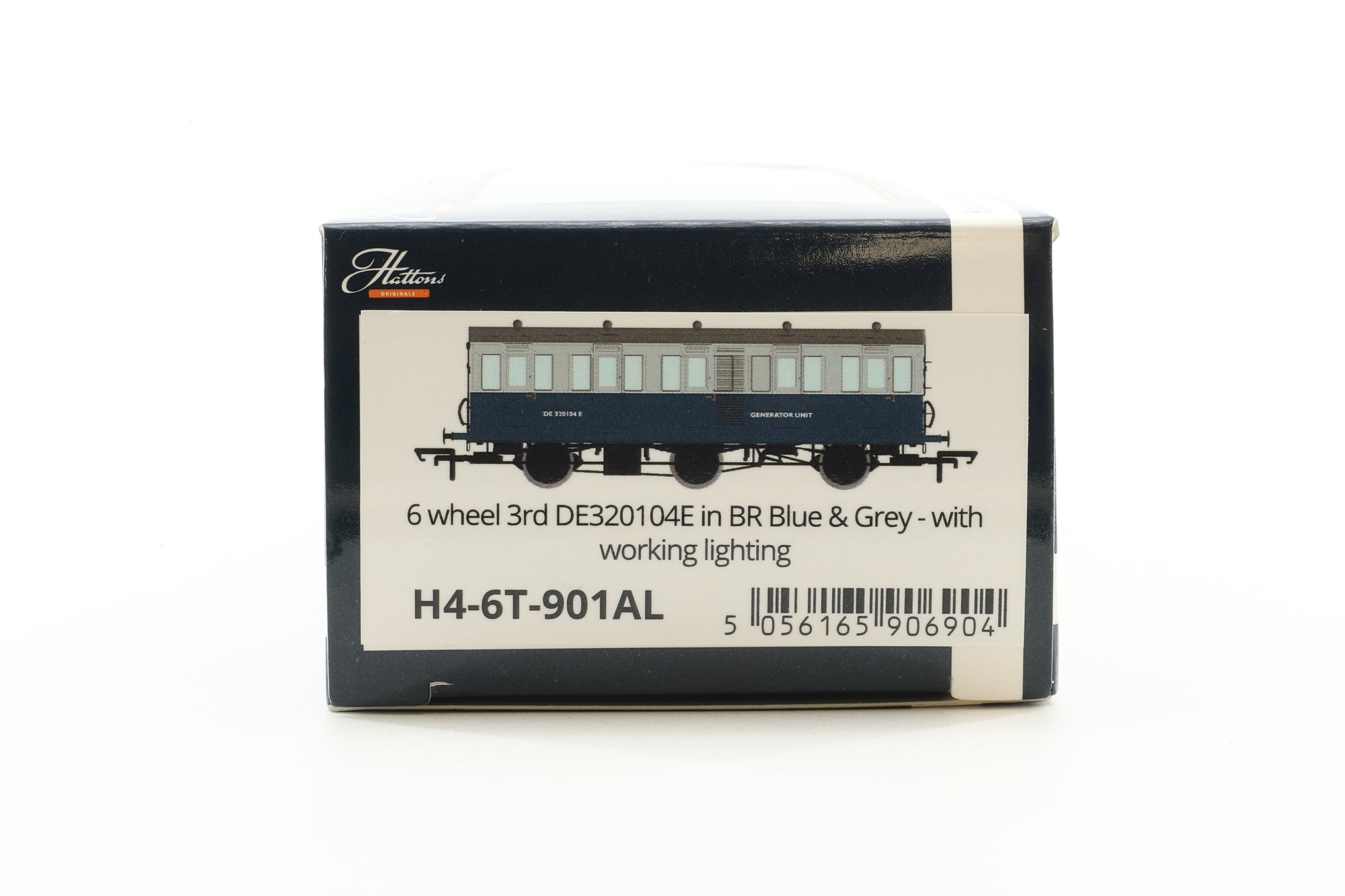 Hattons OO H4-6T-901AL 6 Wheel 3rd BR Blue & Grey