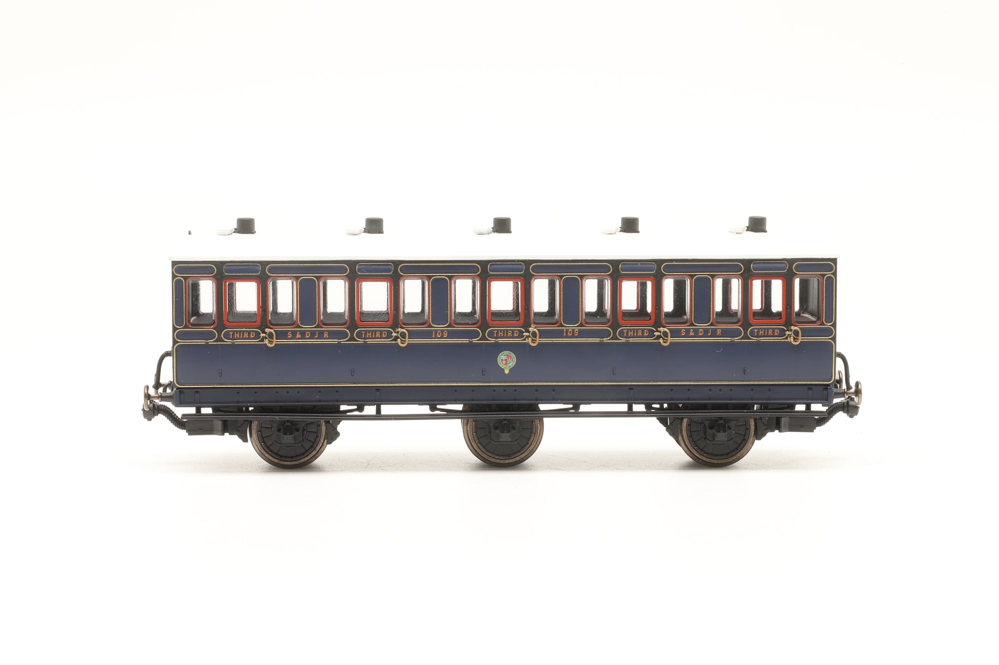 Hornby OO Rake of 8 SDJR Blue Coaches